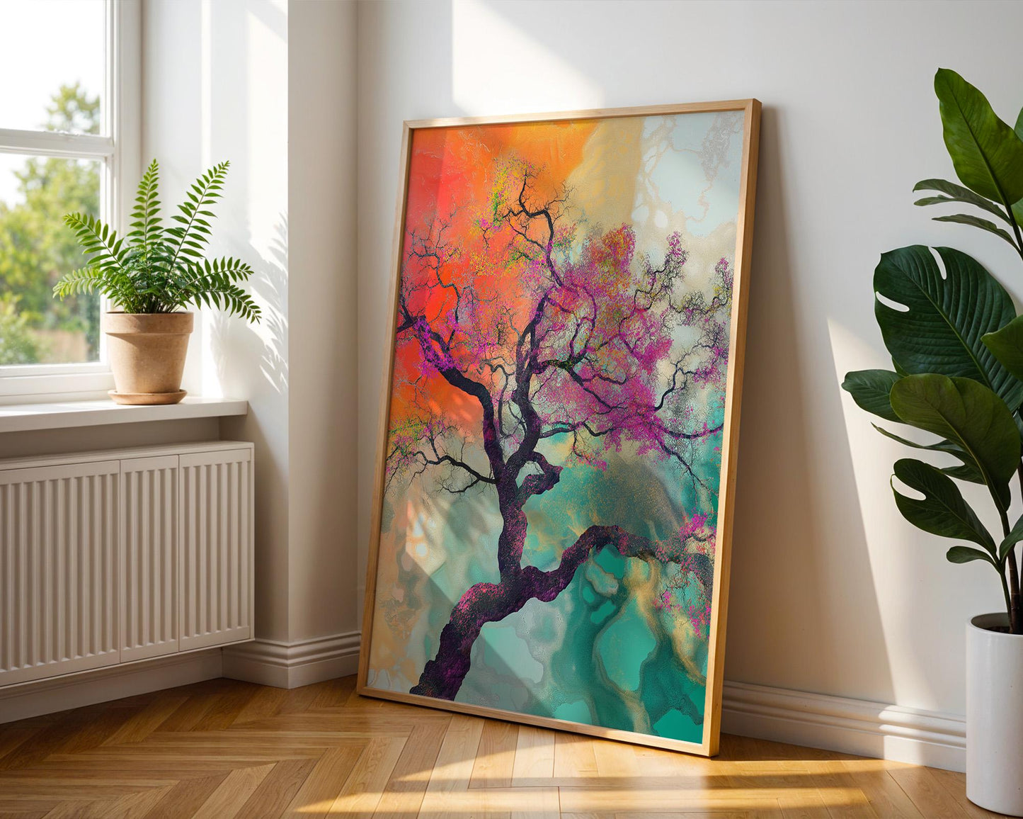 Gallery Wall Art | Abstract Tree Poster