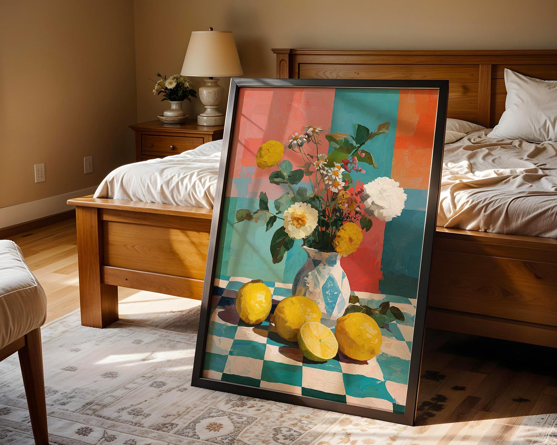 Dopamine Decor | Abstract Floral Dopamine Decor