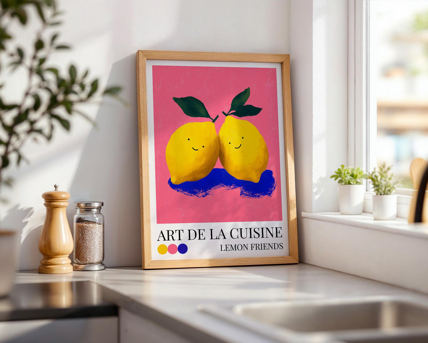 Kitchen Wall Art | Lemon Wall Art