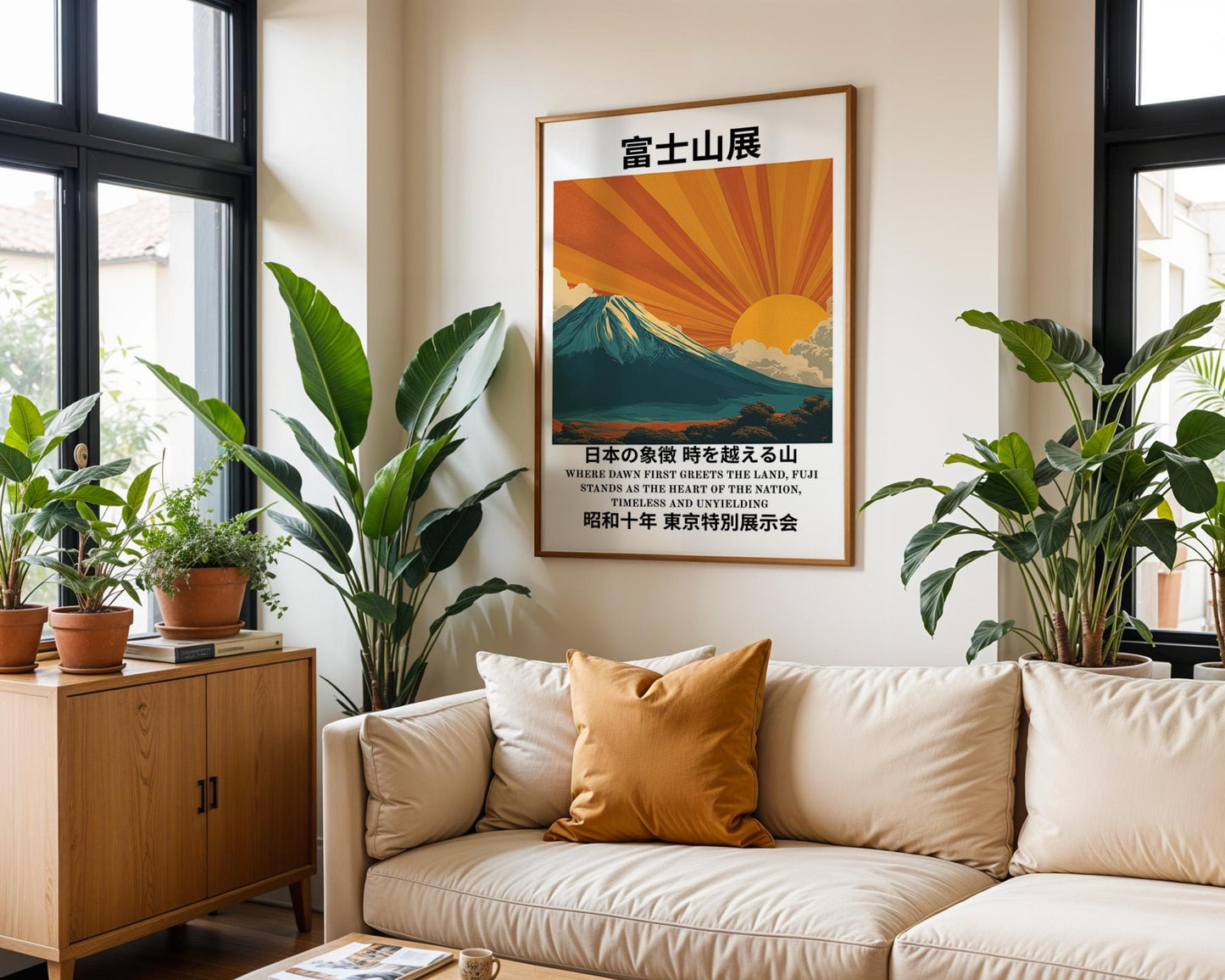 Japanese Wall Art | Mount Fuji Sunrise Print