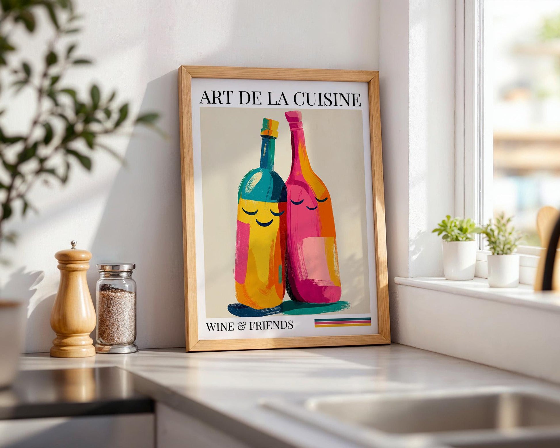 Kitchen Wall Art | Wine Wall Decor