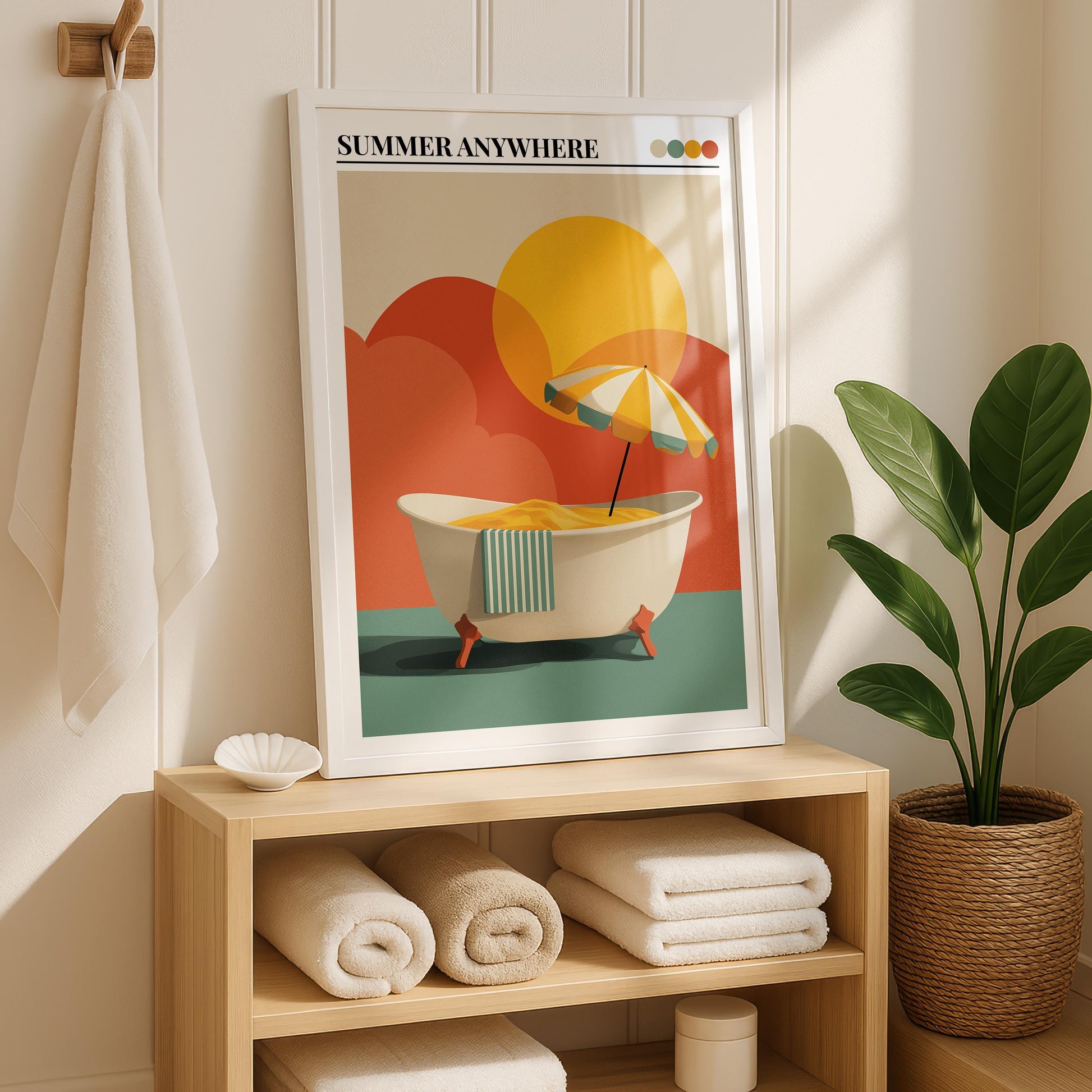 Bathroom Wall Art | Bold Dopamine Decor