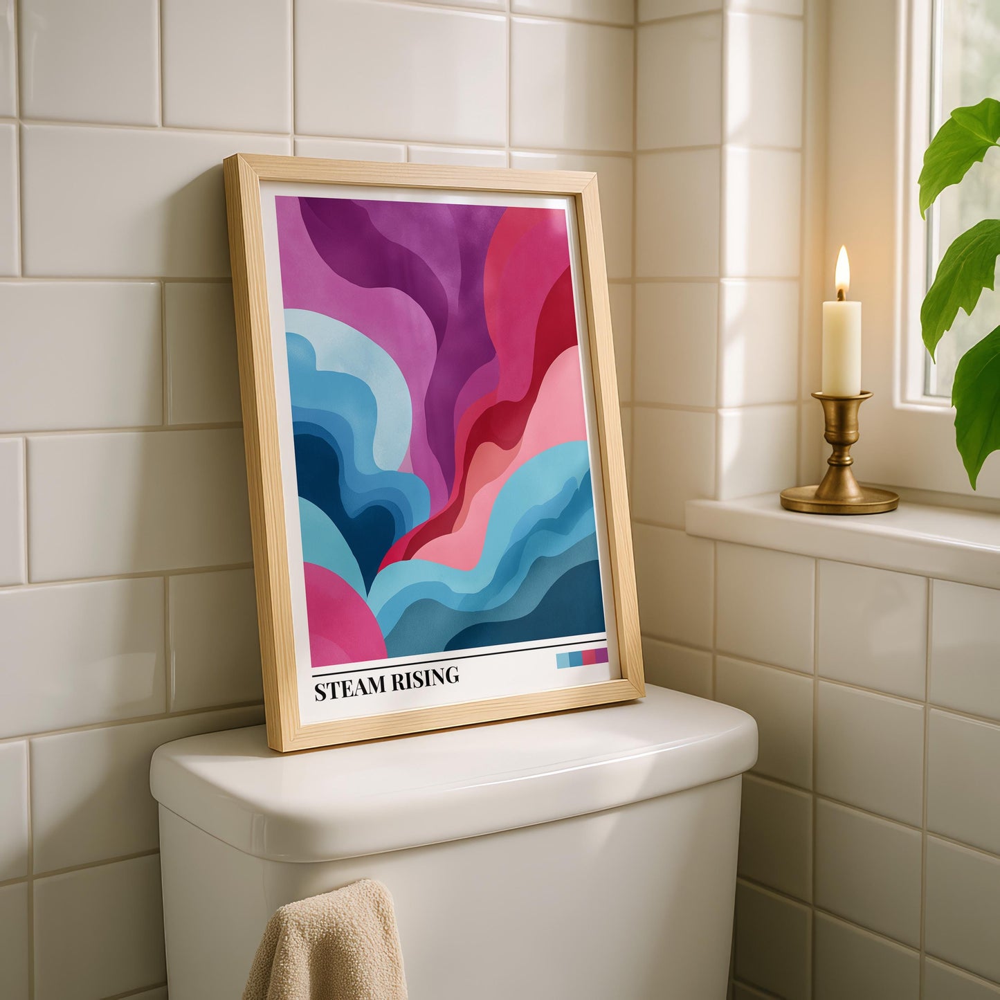 Bathroom Wall Art | Modern Bathroom Wall Art