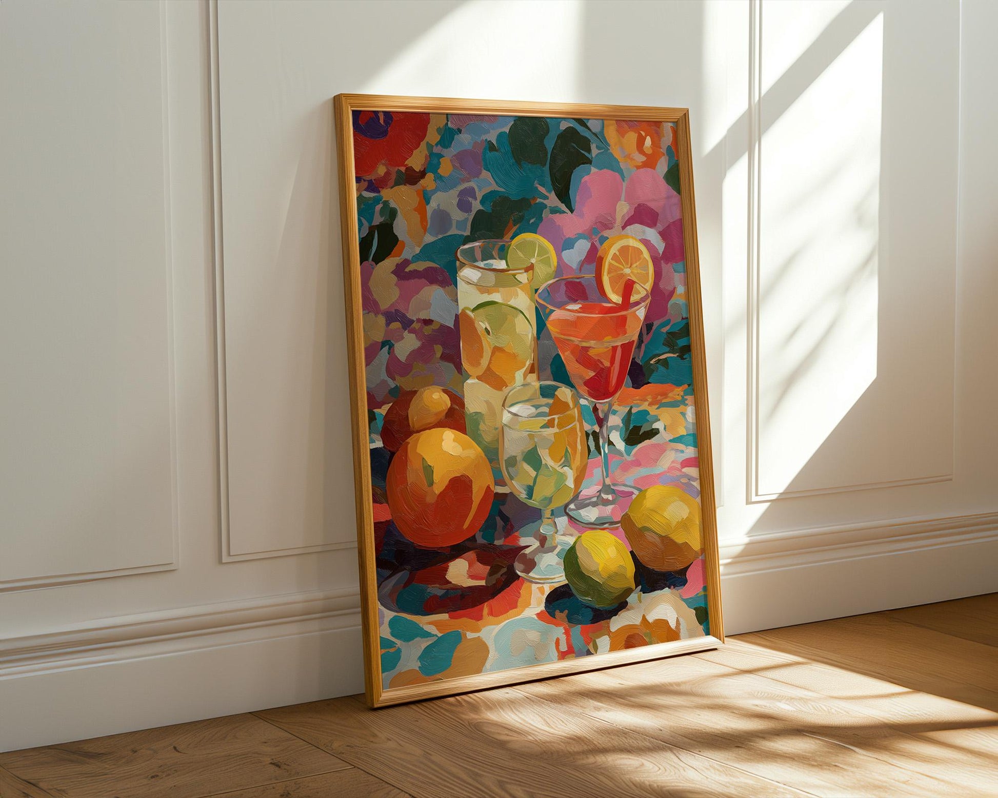 Dopamine Decor | Retro Floral Wall Art