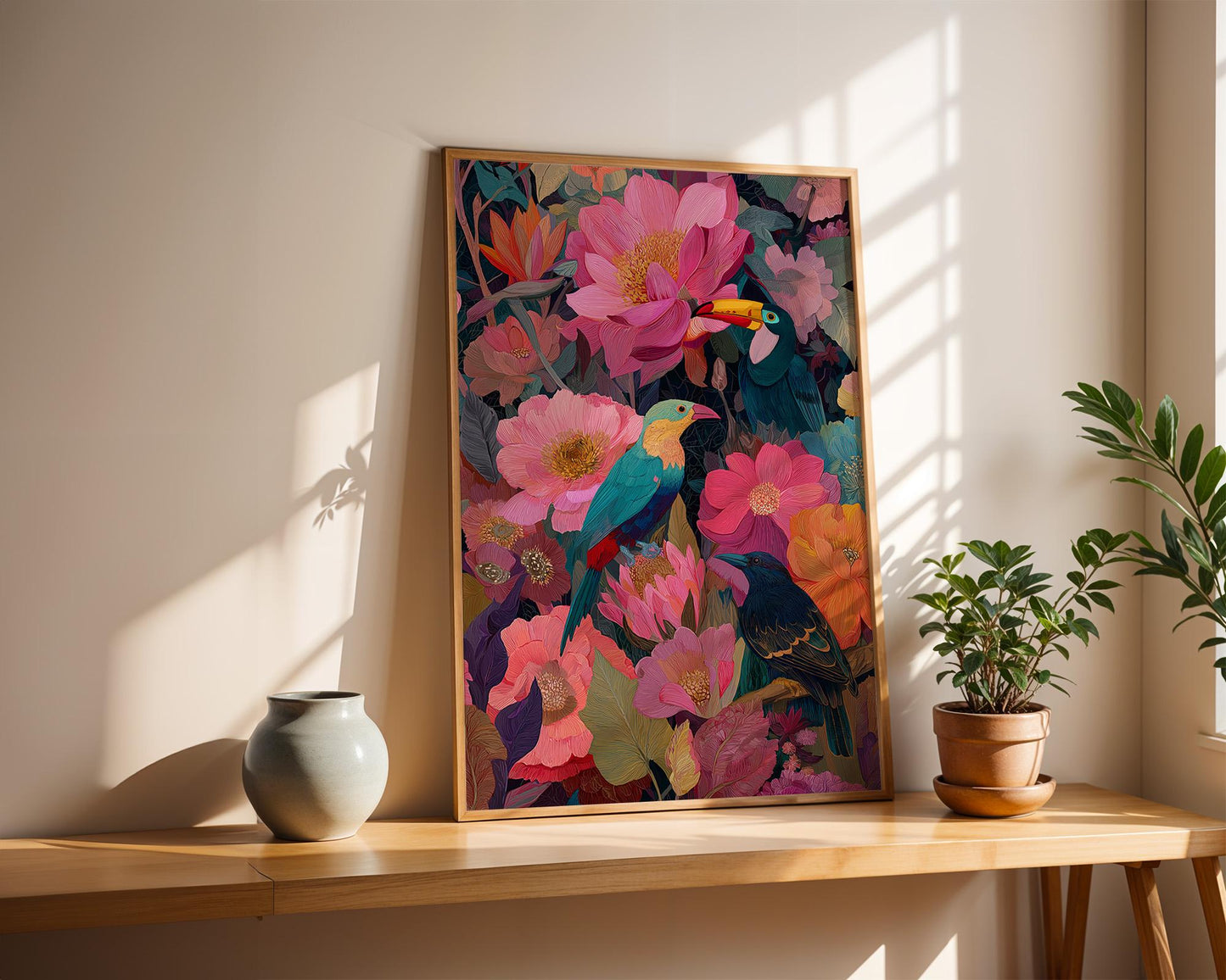 Dopamine Decor | Bold Tropical Jungle