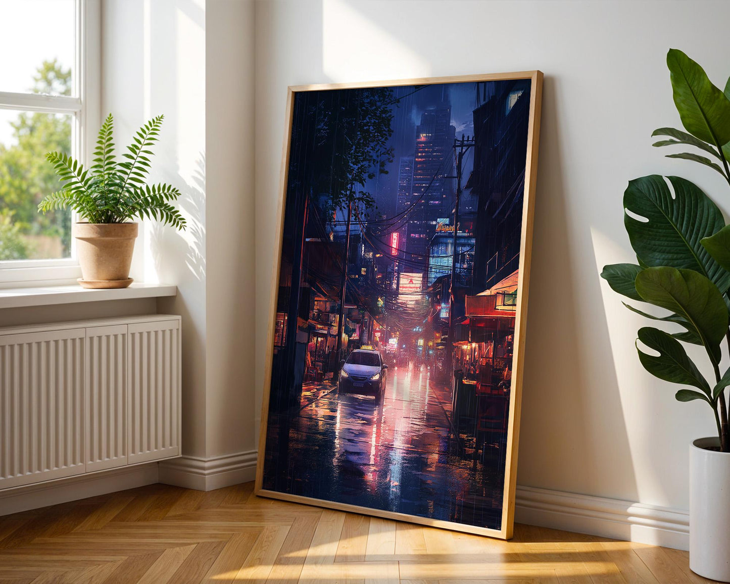 Japanese Wall Art | Japanese Cityscape Poster