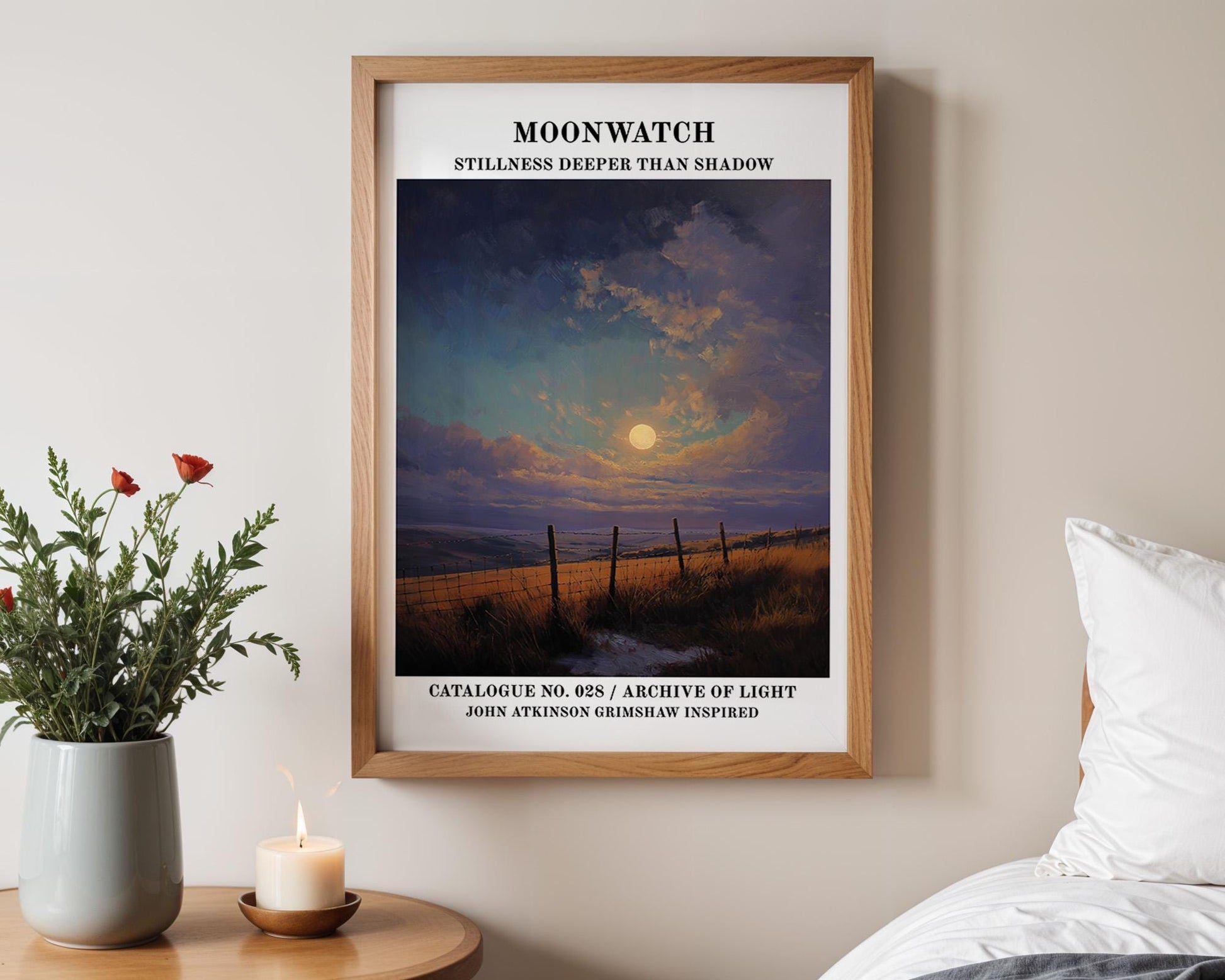 Gallery Wall Art | Moody Night Poster