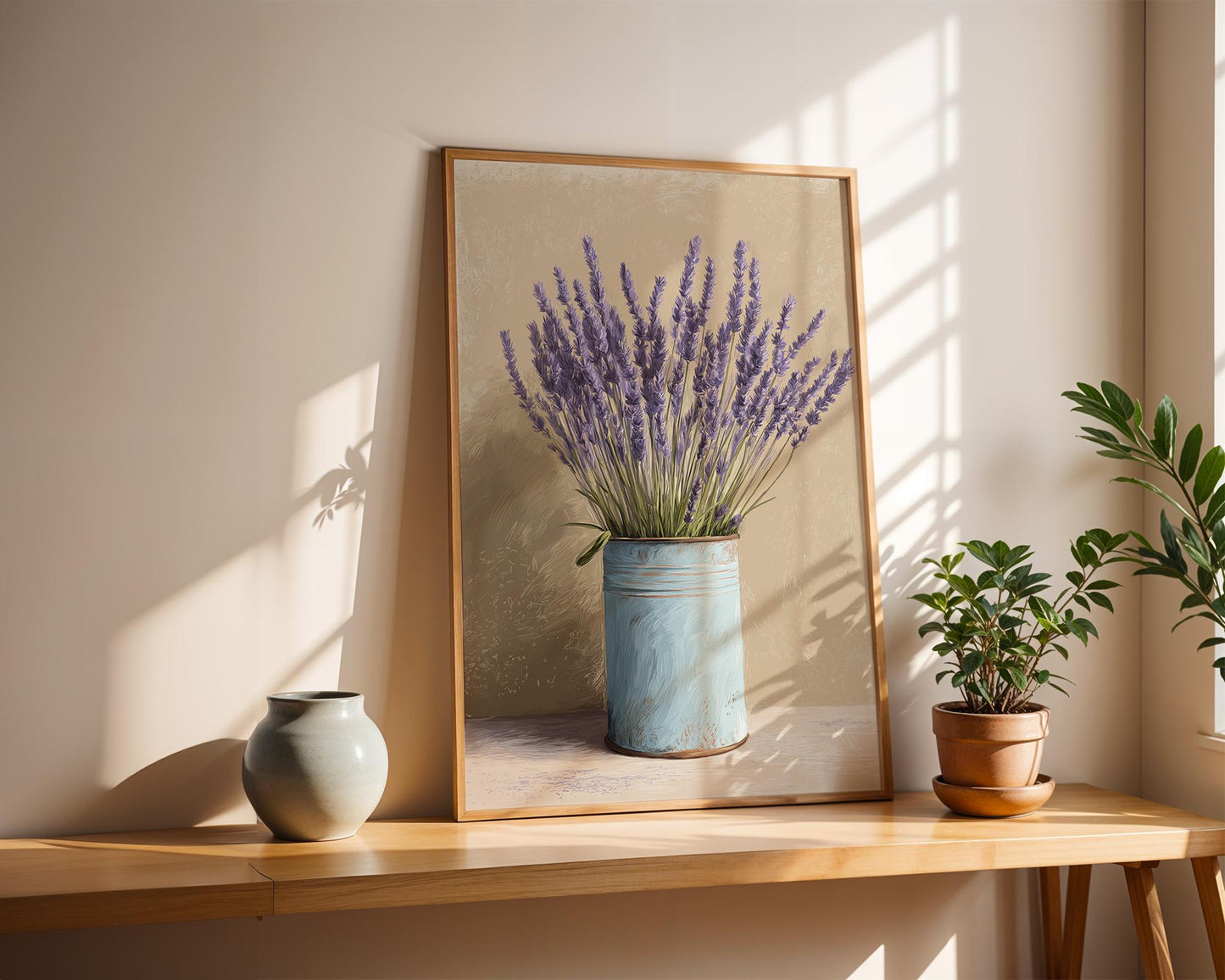 Flower Wall Decor | Lavender Flower Poster
