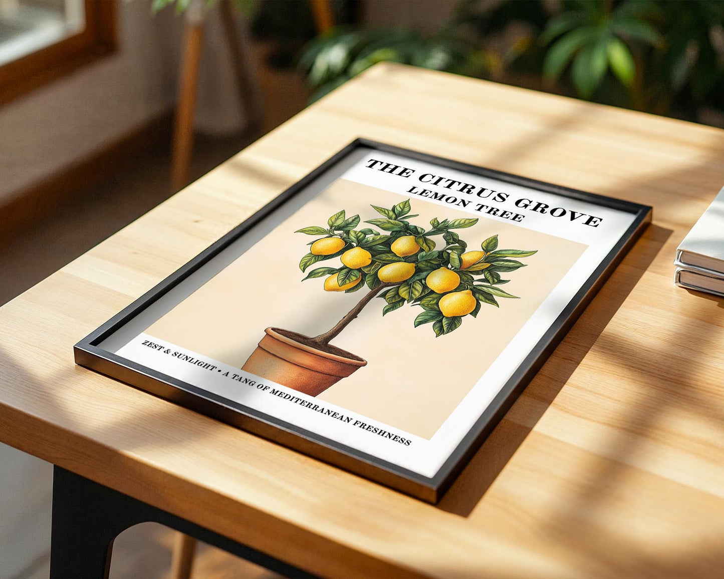 Kitchen Wall Art | Lemon Tree Mediterranean Wall Art