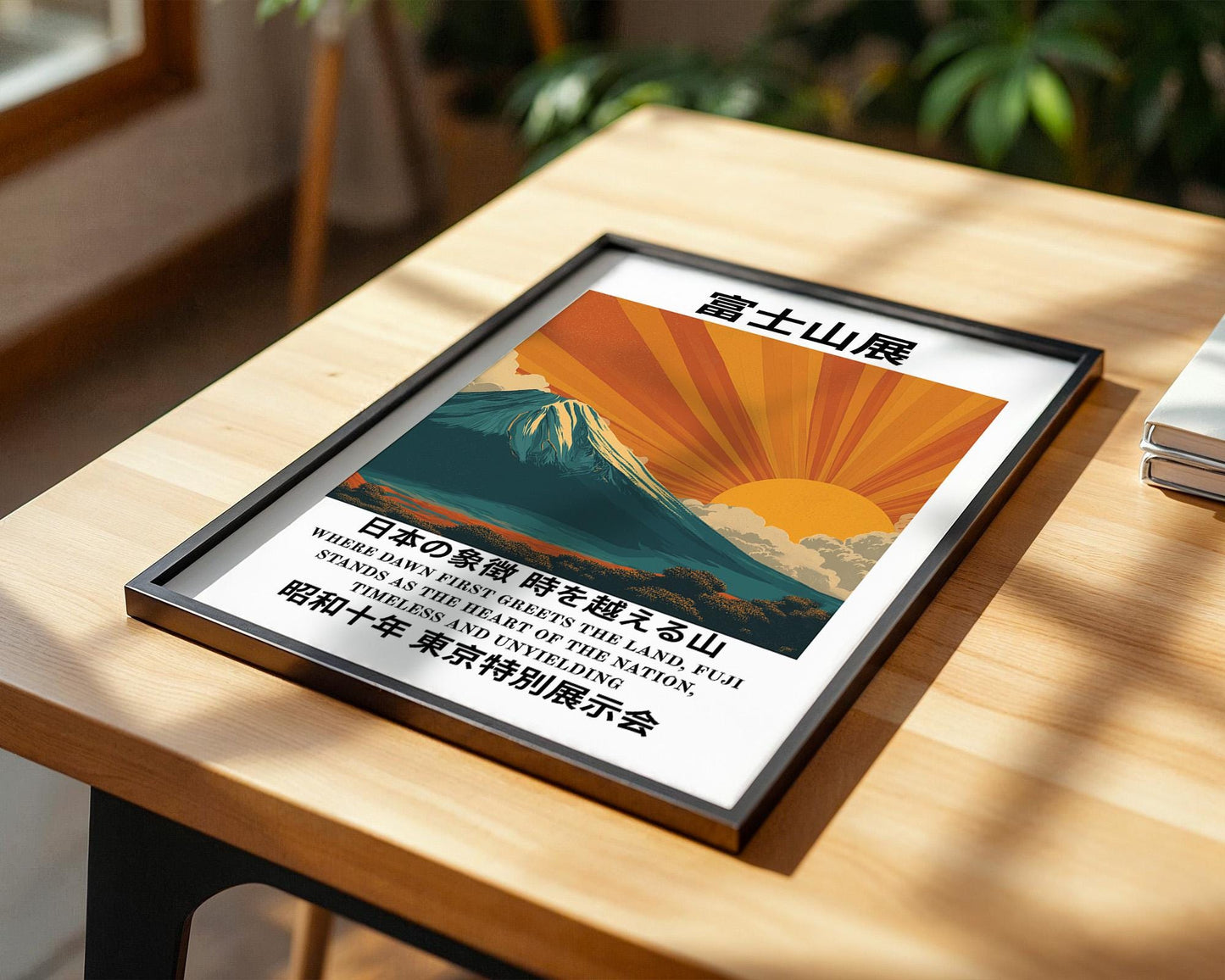 Japanese Wall Art | Mount Fuji Sunrise Print