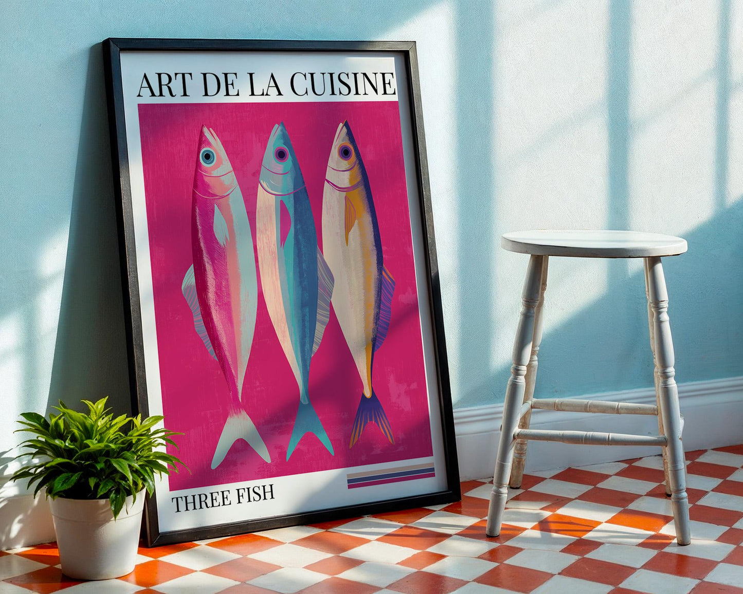 Kitchen Wall Art | Fish Wall Decor