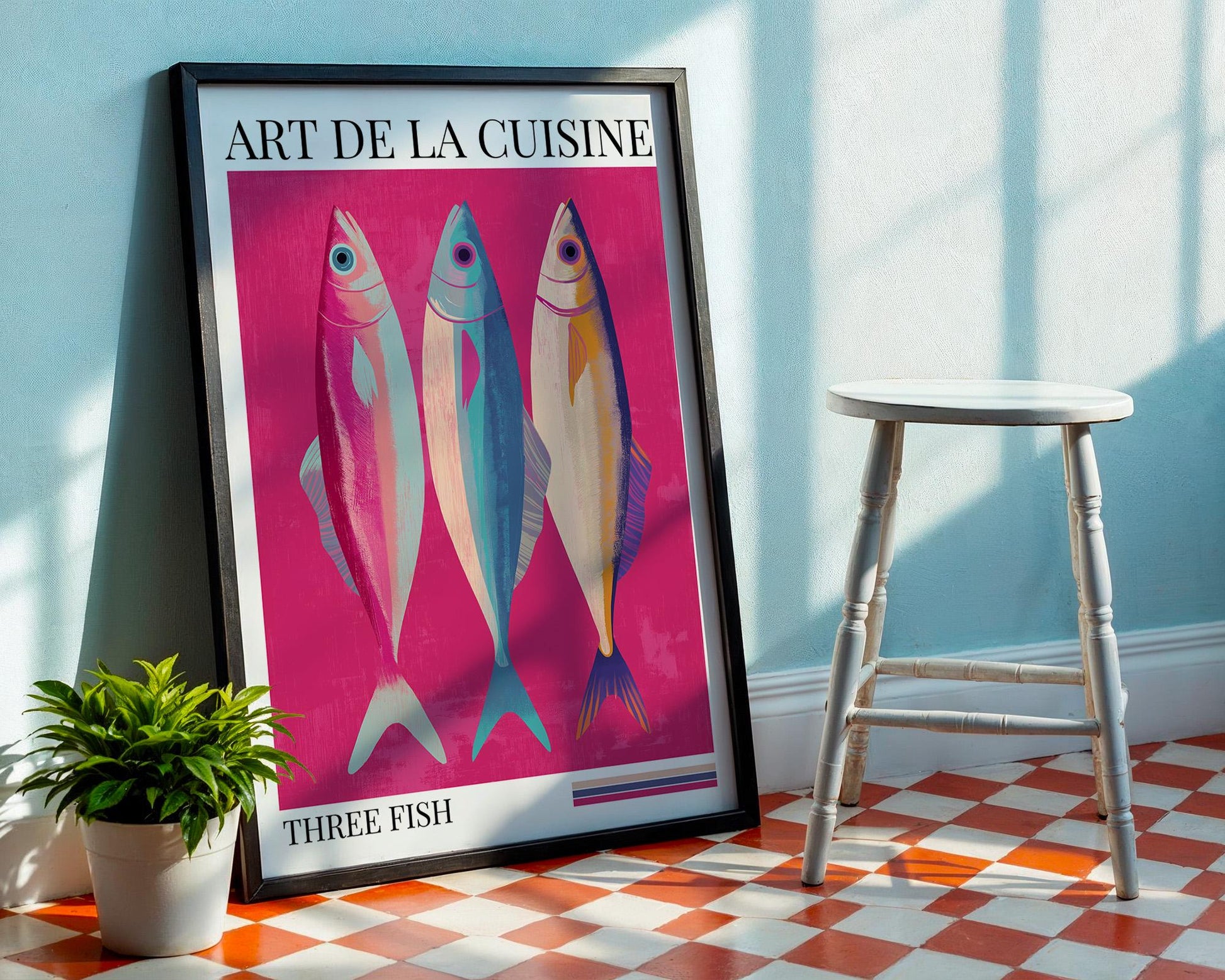 Kitchen Wall Art | Fish Wall Decor