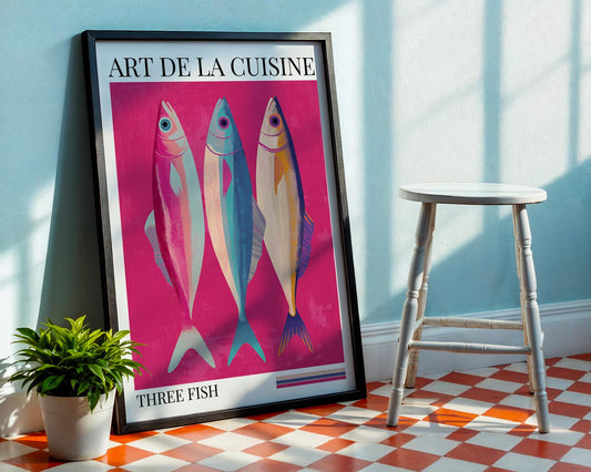 Kitchen Wall Art | Fish Wall Decor