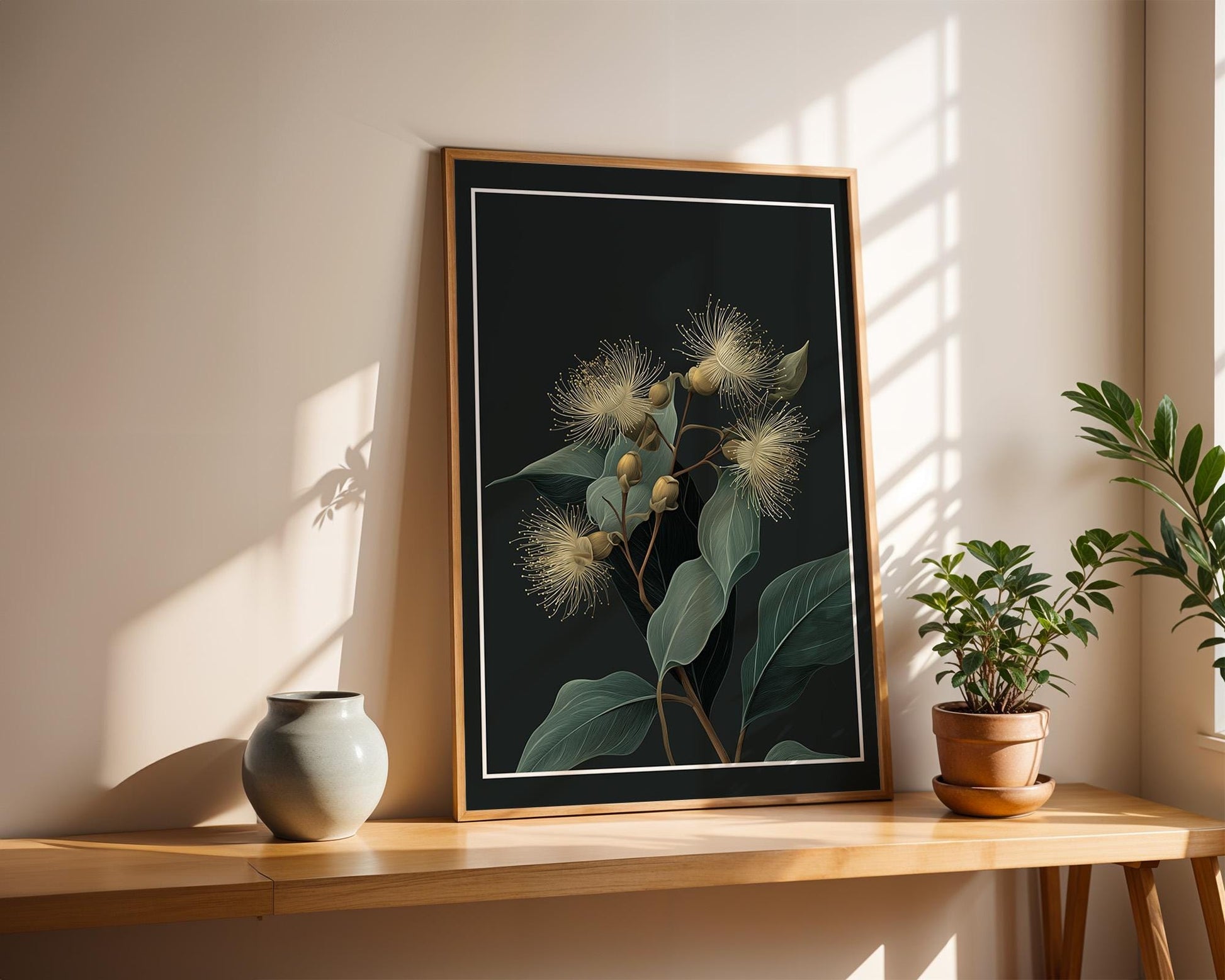 Flower Wall Decor | Eucalyptus Botanical Poster
