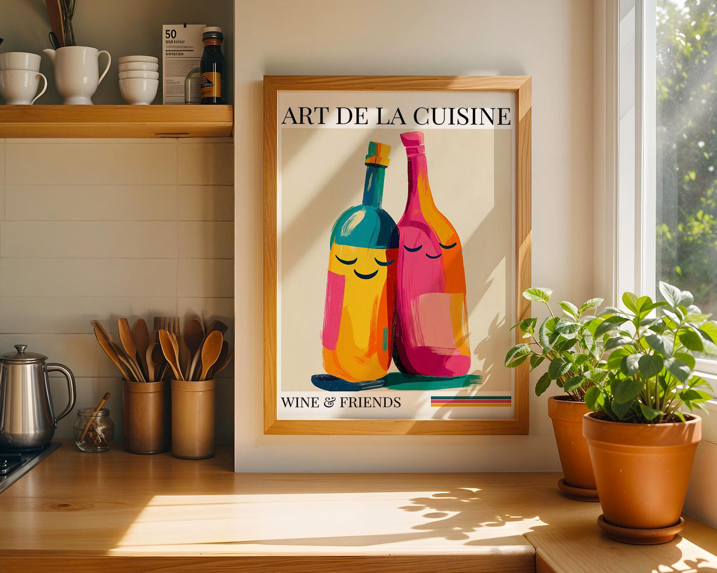 Kitchen Wall Art | Wine Wall Decor
