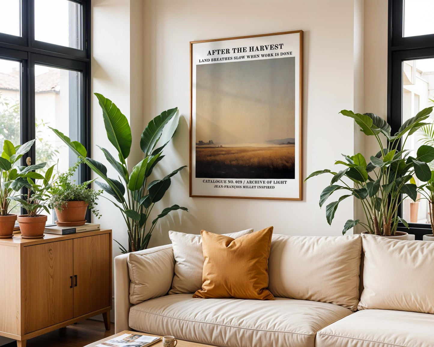 Gallery Wall Art | Harvest Landscape Poster