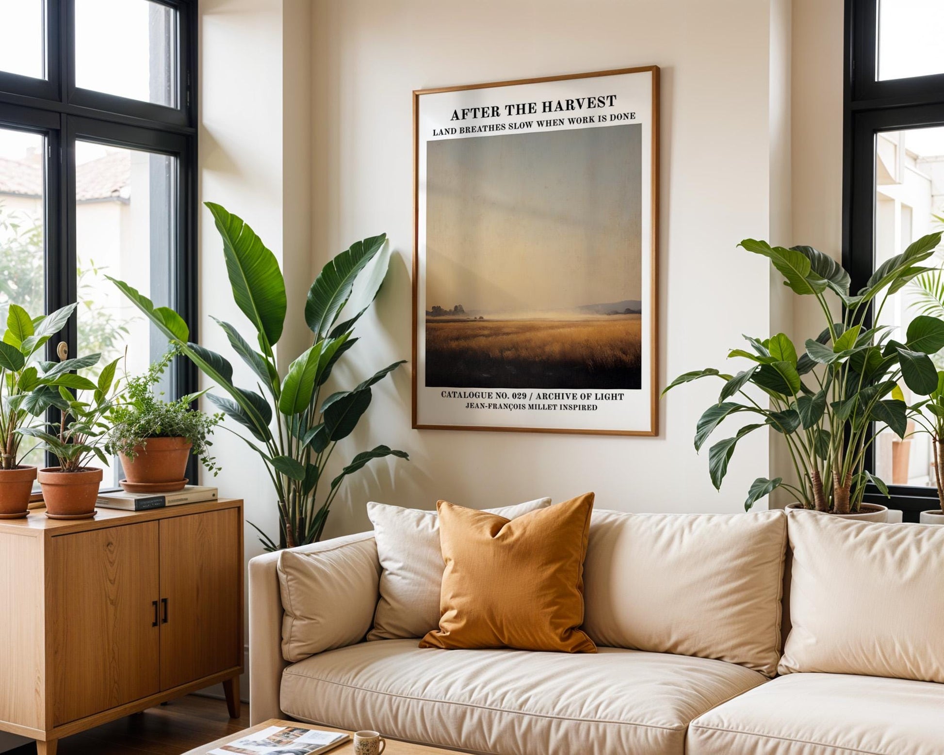 Gallery Wall Art | Harvest Landscape Poster