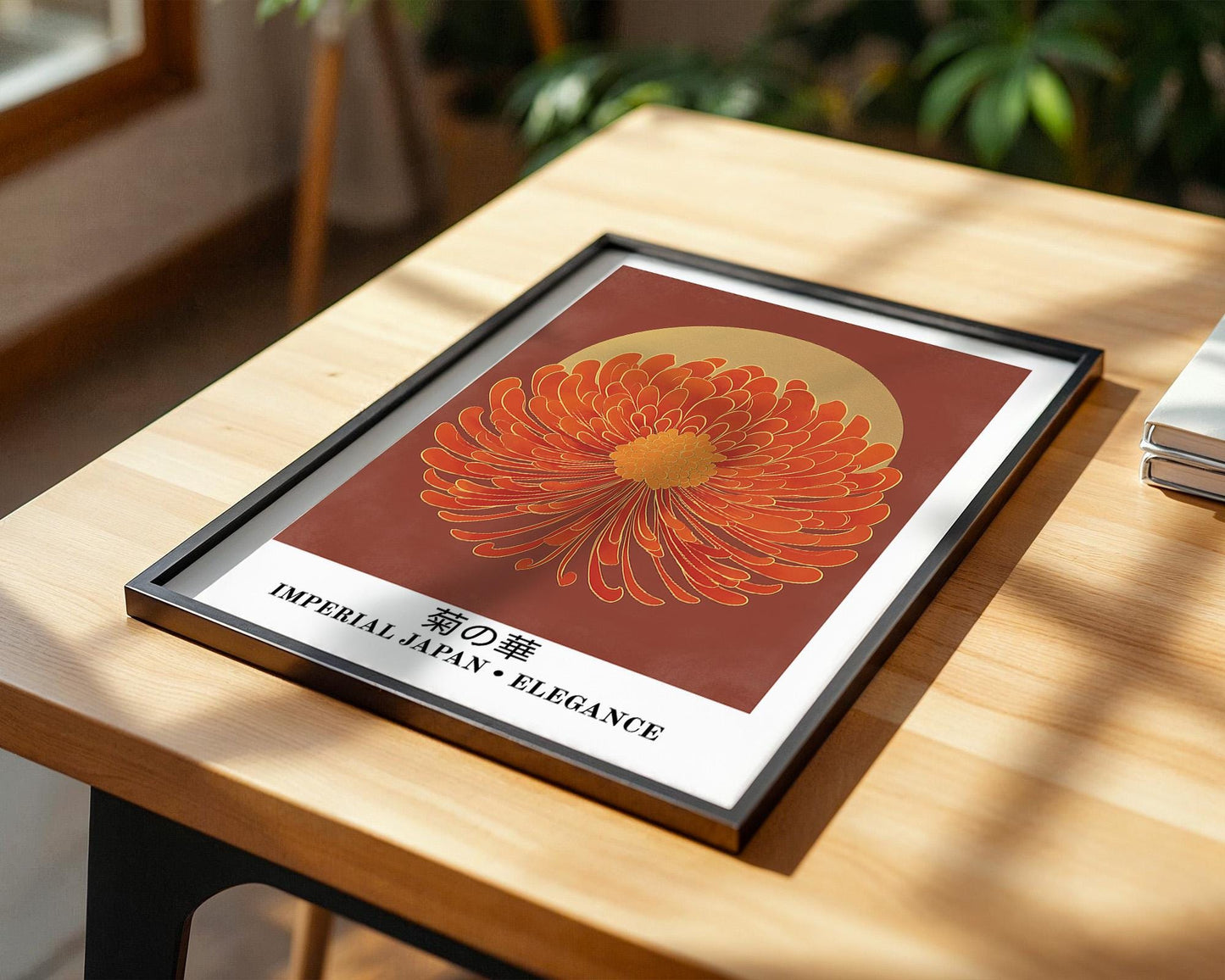 Japanese Wall Art Print | Japanese Floral Wall Art