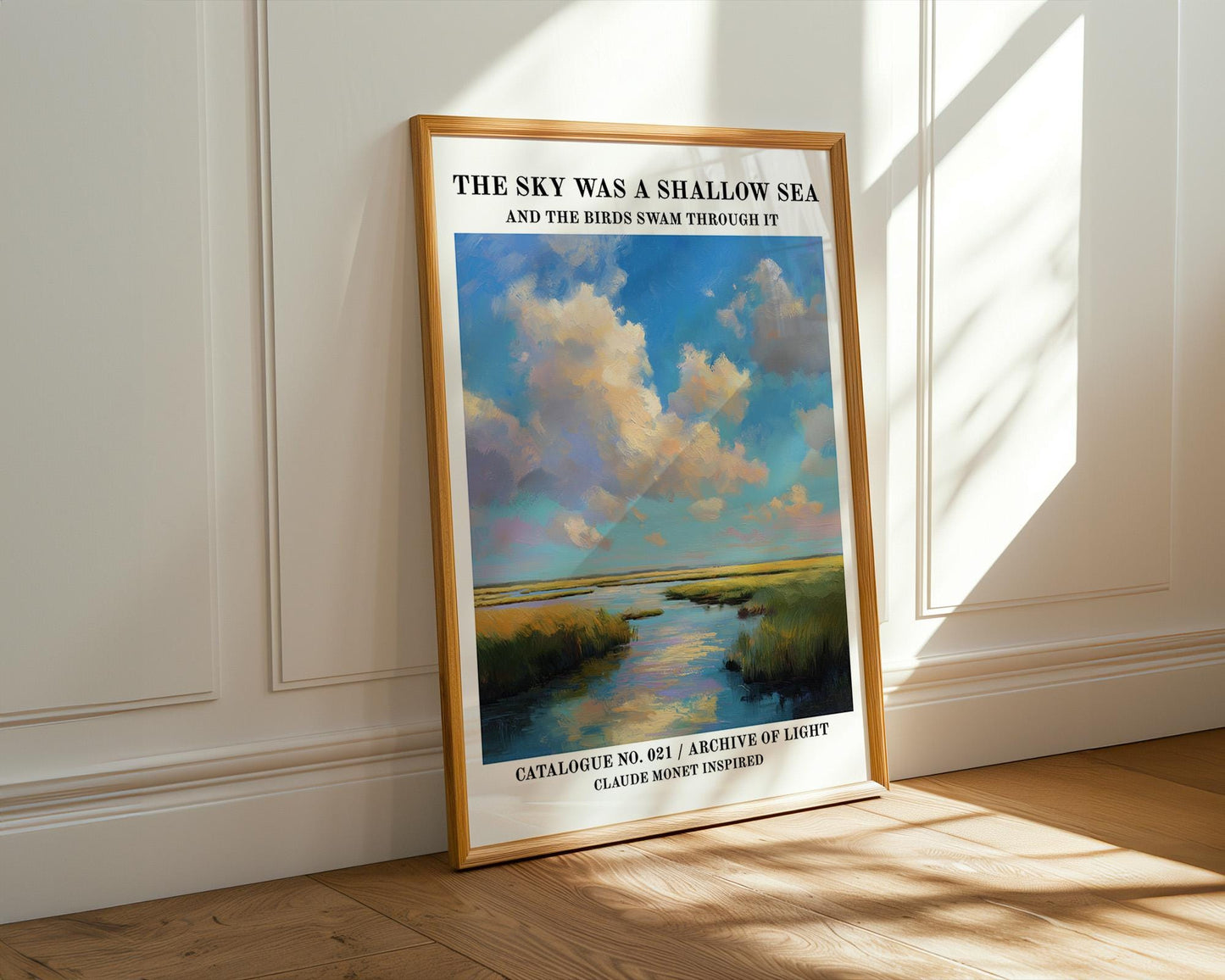 Gallery Wall Art | Monet Inspired Wall Art