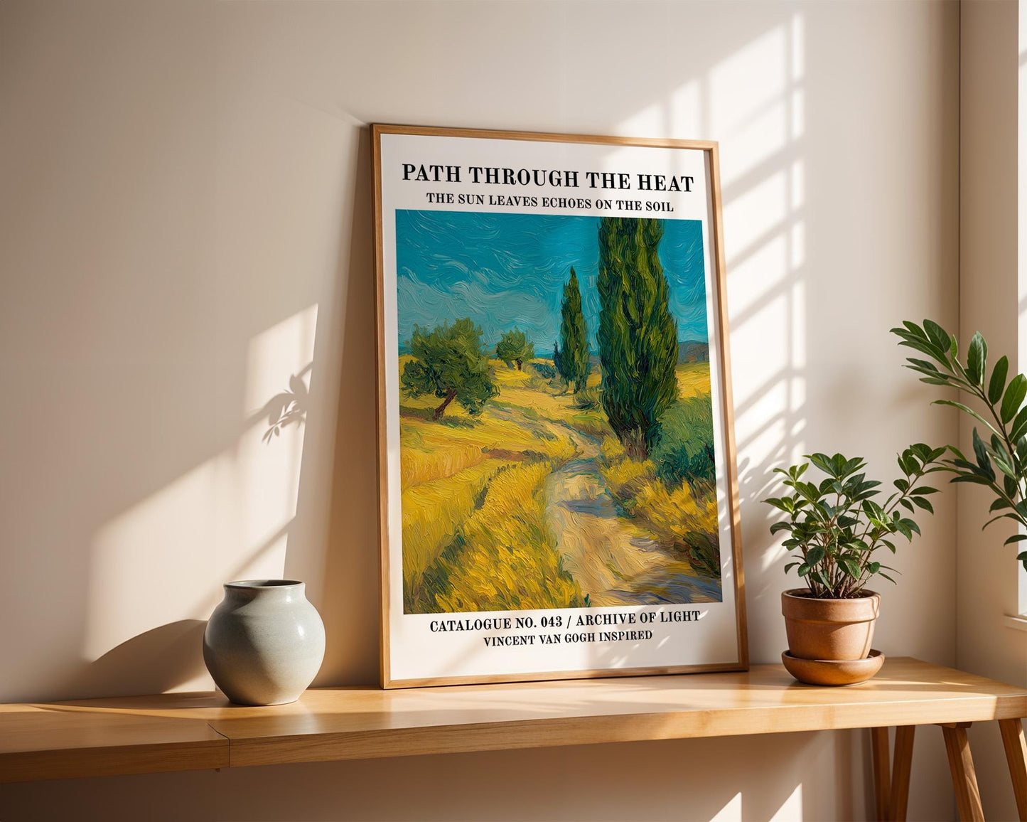 Gallery Wall Art | Van Gogh Inspired Wall Art