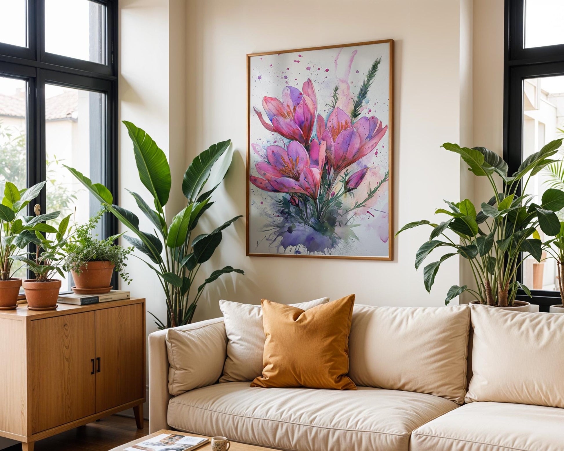 Flower Wall Decor | Pink Floral Decor