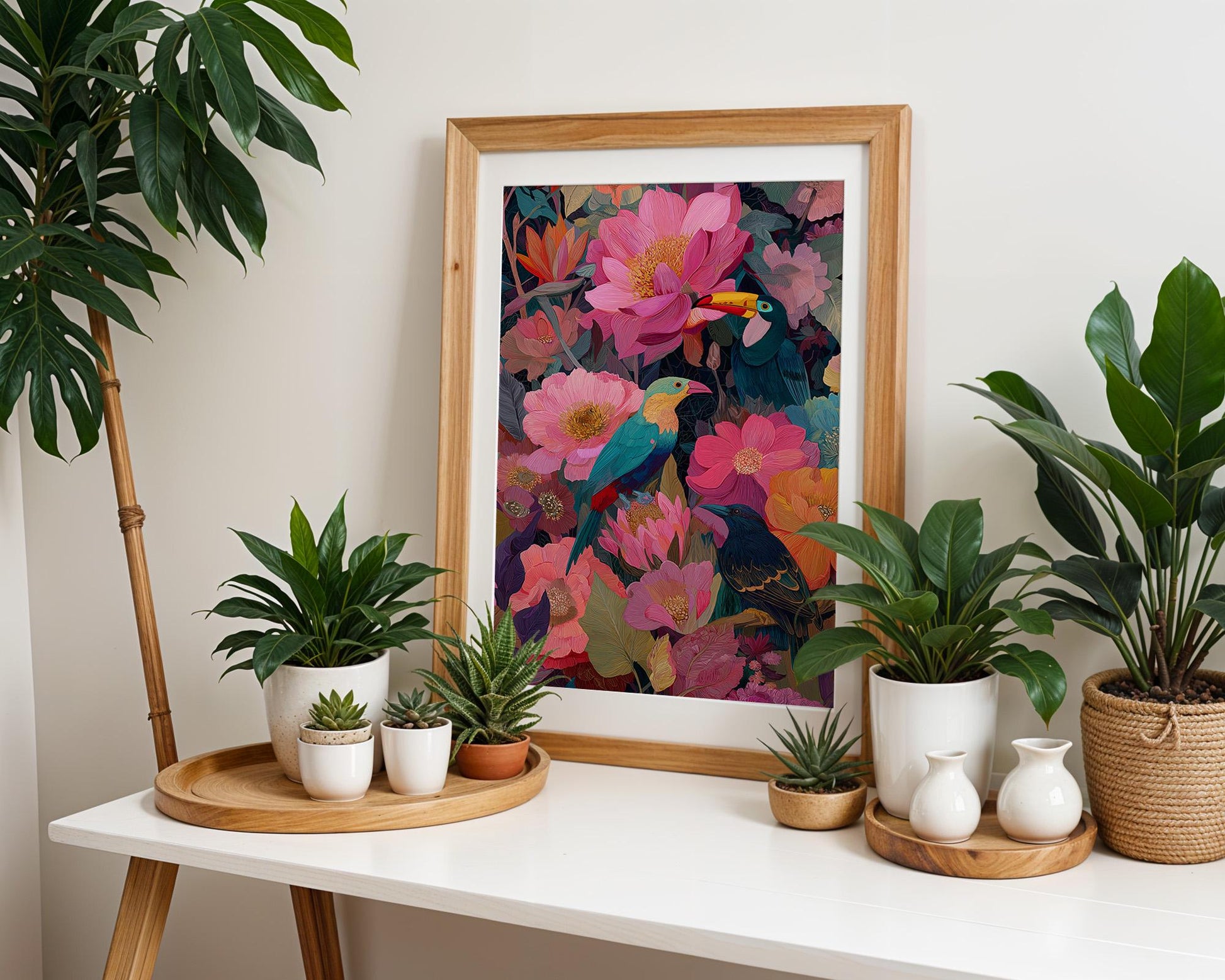 Dopamine Decor | Bold Tropical Jungle