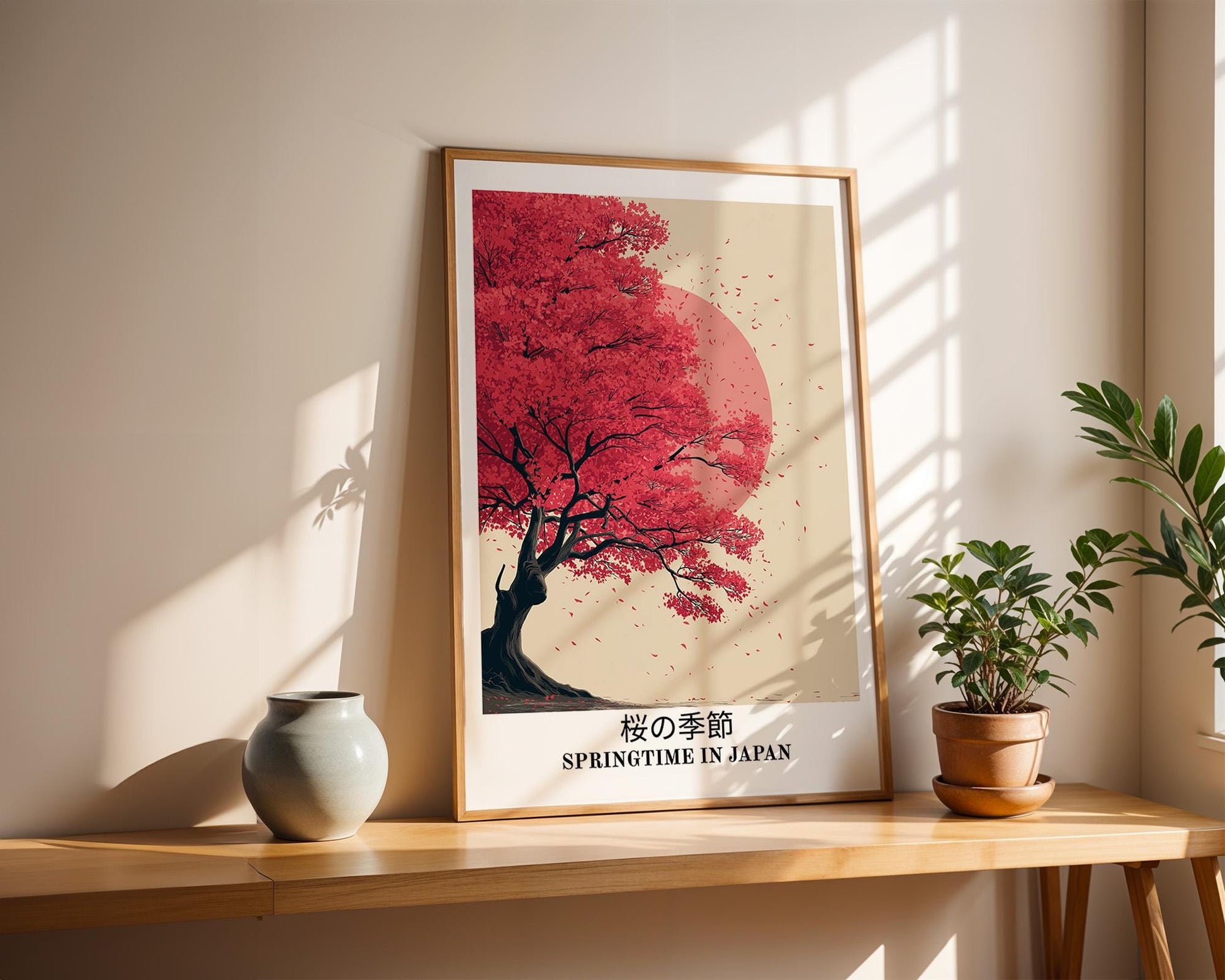 Japanese Wall Art | Japanese Sakura Wall Art