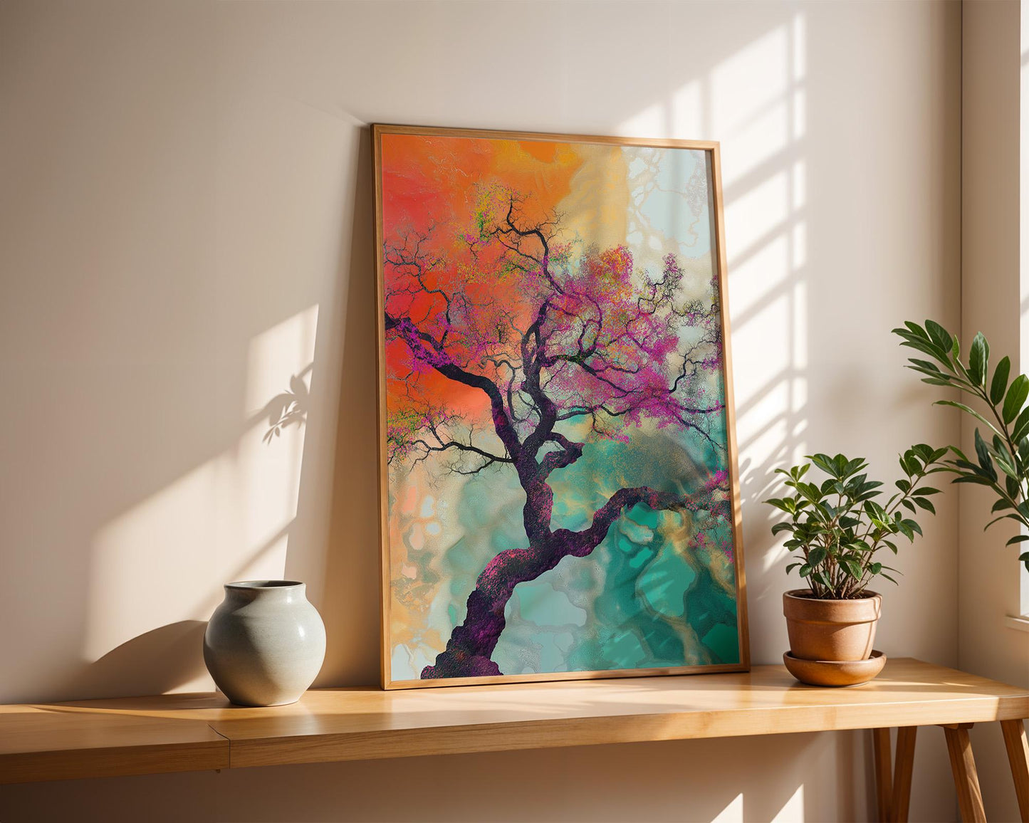Gallery Wall Art | Abstract Tree Poster