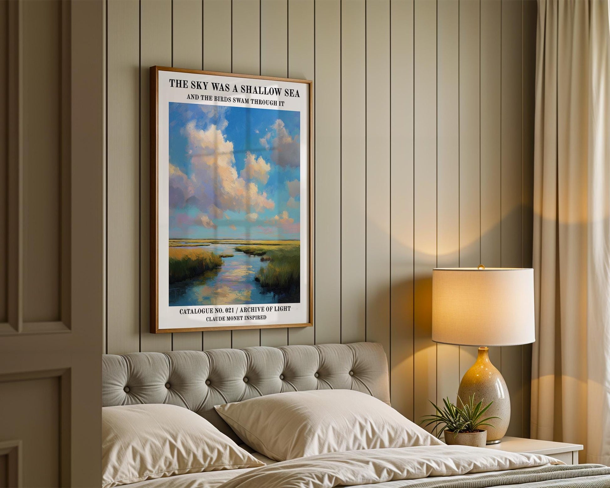 Gallery Wall Art | Monet Inspired Wall Art