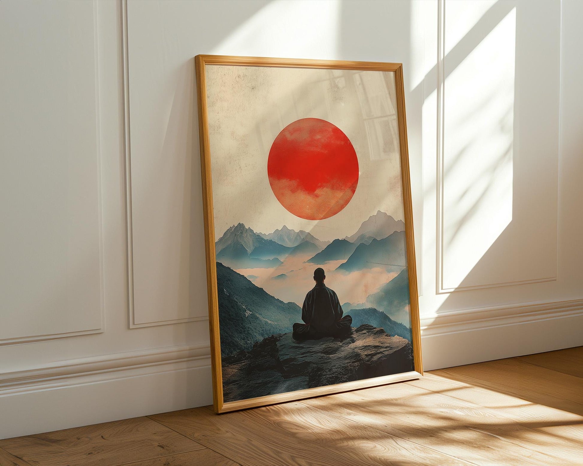 Japanese Wall Art | Japanese Mountain Poster