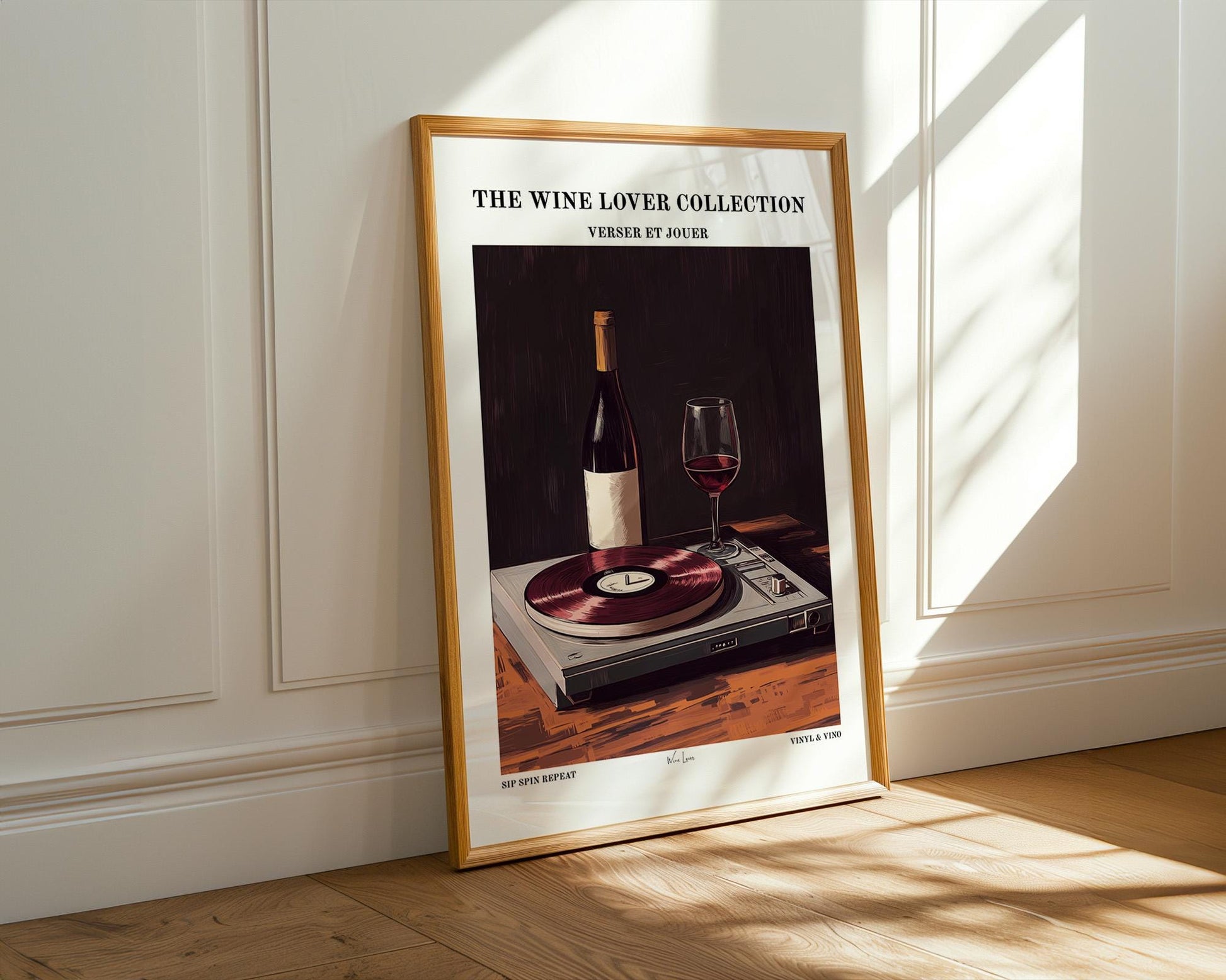 Kitchen Wall Art | Modern Kitchen Art For Wine Lover