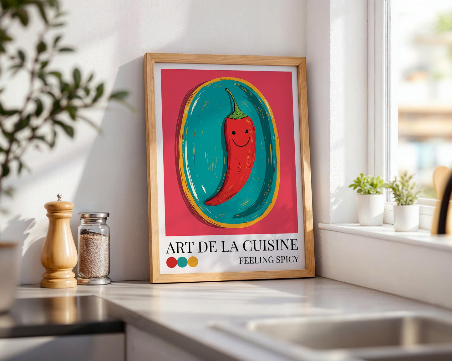 Kitchen Wall Art | Chili Wall Decor