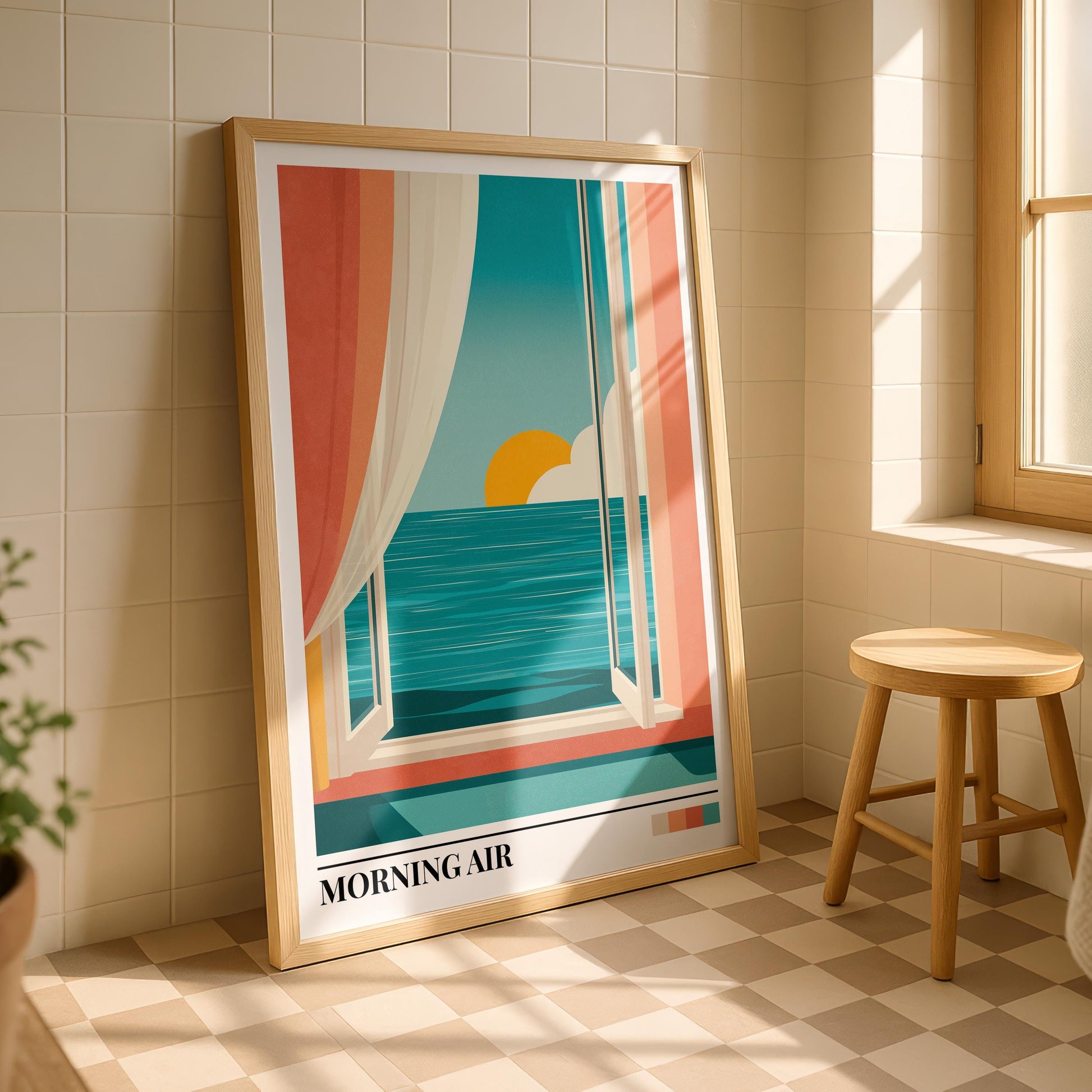 Bathroom Wall Art | Beach Print