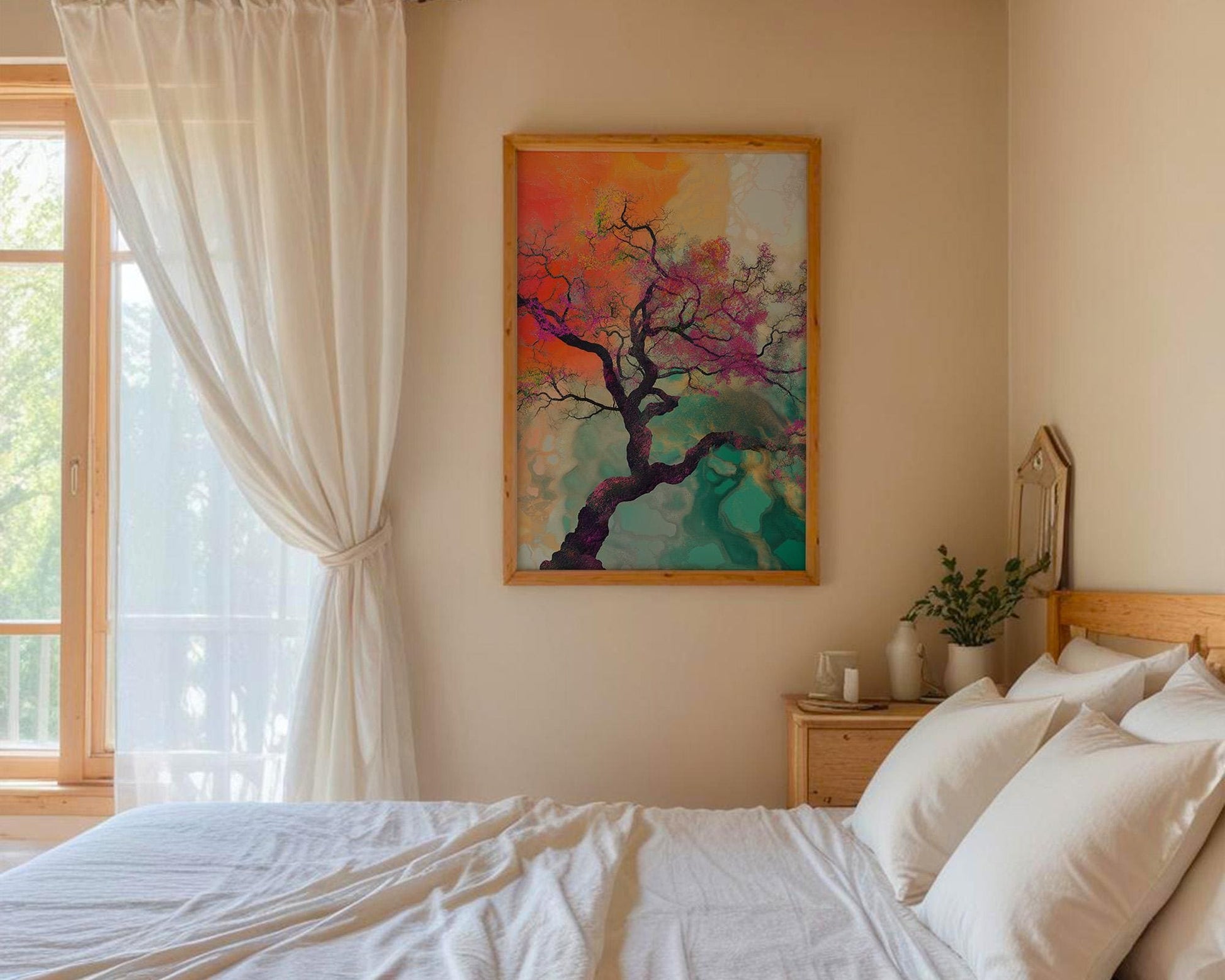 Gallery Wall Art | Abstract Tree Poster