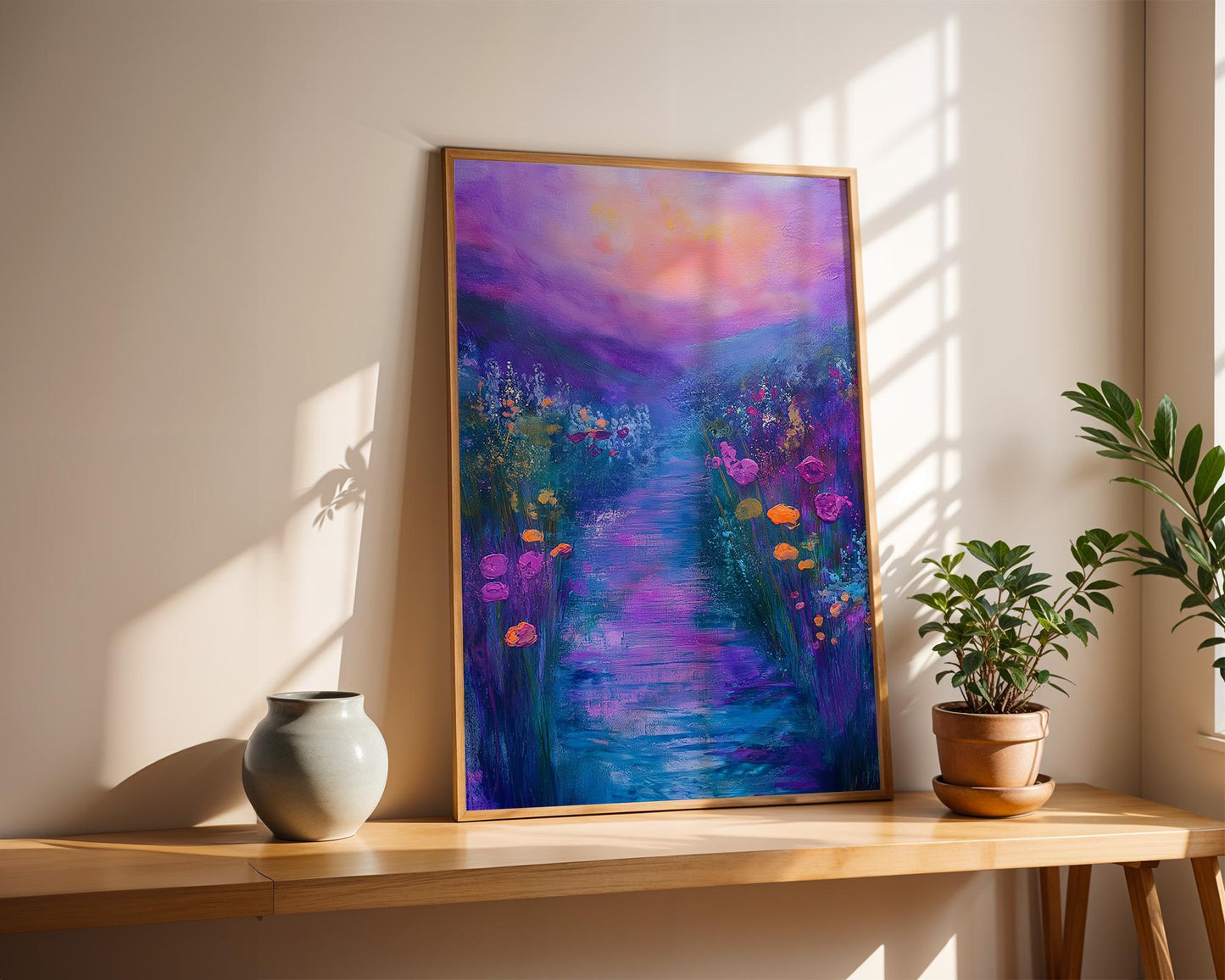 Gallery Wall Art | Wildflower River Poster