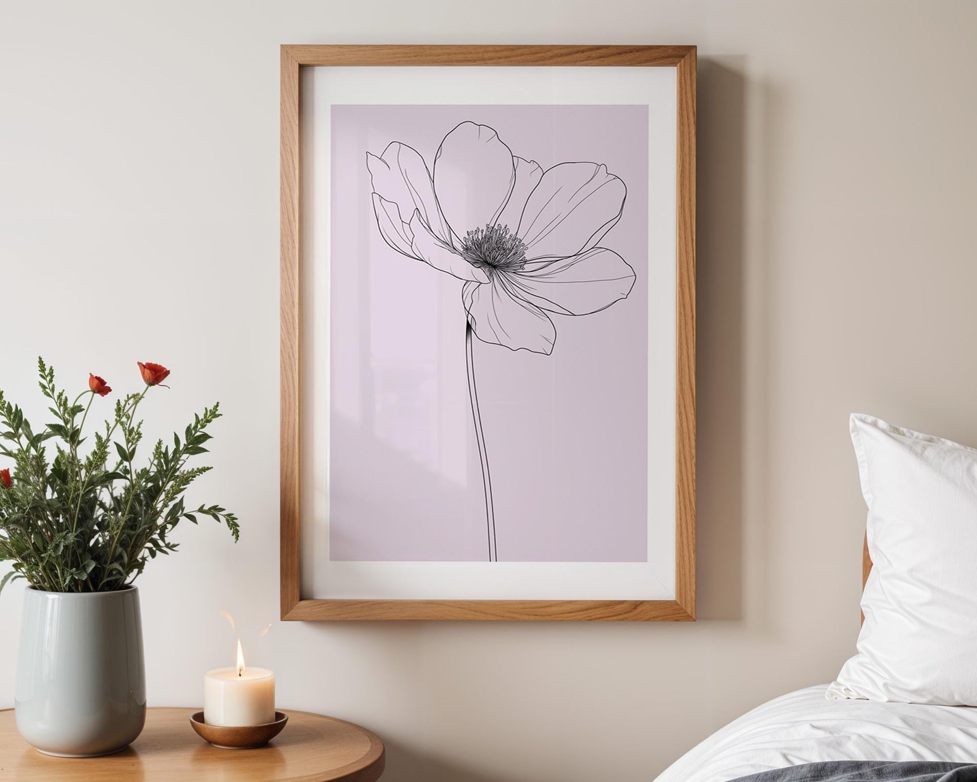 Flower Wall Decor | Botanical Wall Art
