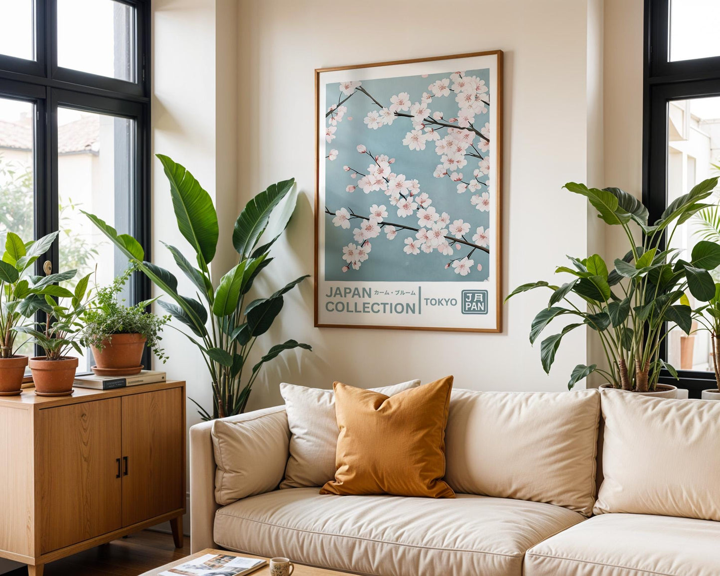 Japanese Wall Art | Japanese Floral Wall Art