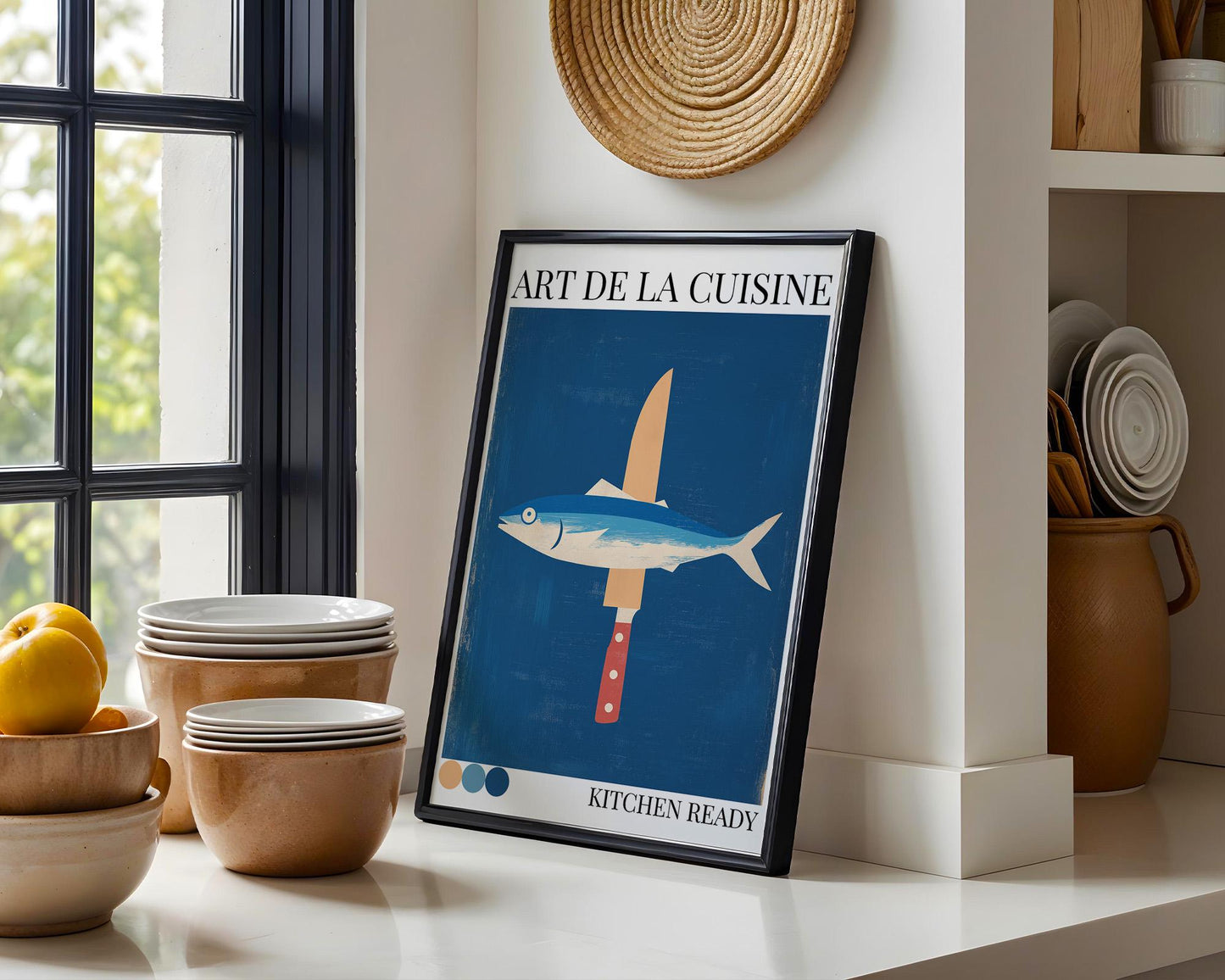 Kitchen Wall Art | Fish Art Print