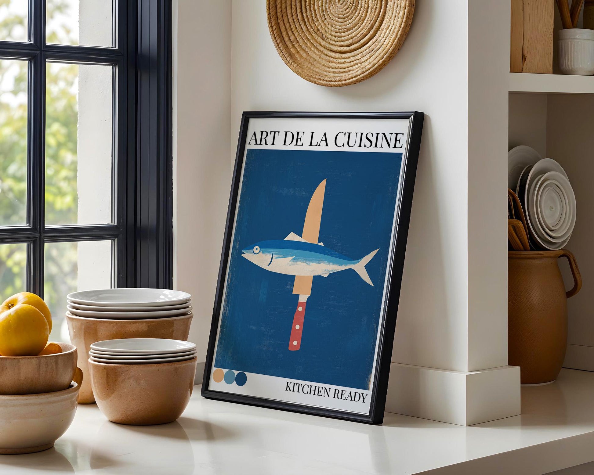 Kitchen Wall Art | Fish Art Print