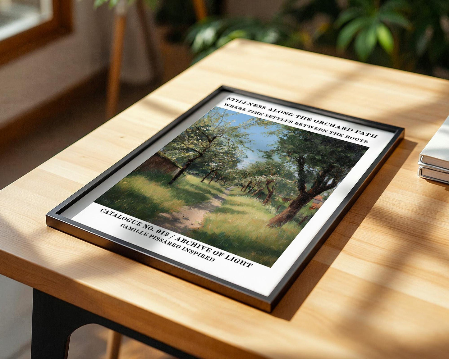 Gallery Wall Art | Camille Pissarro Inspired Poster