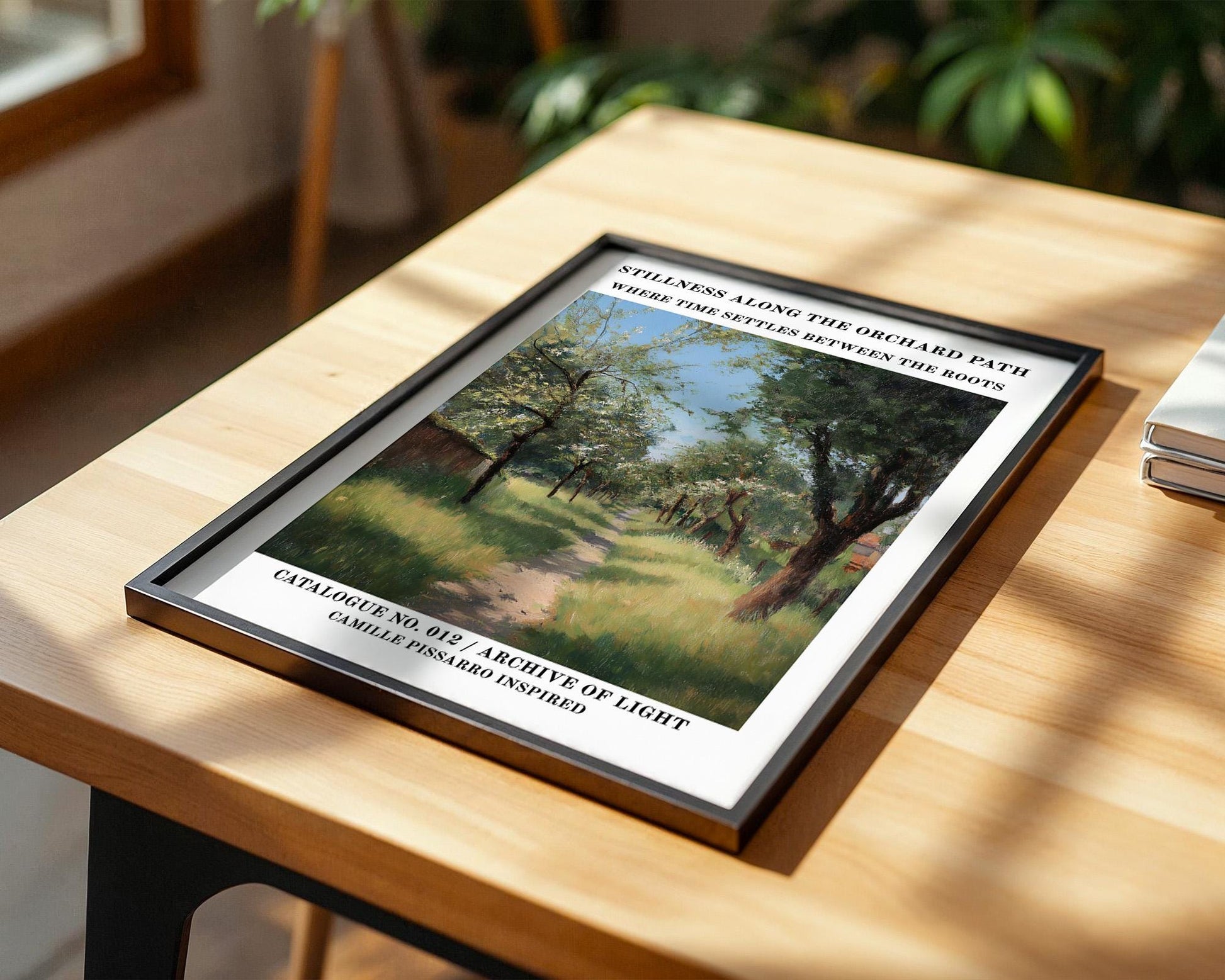 Gallery Wall Art | Camille Pissarro Inspired Poster