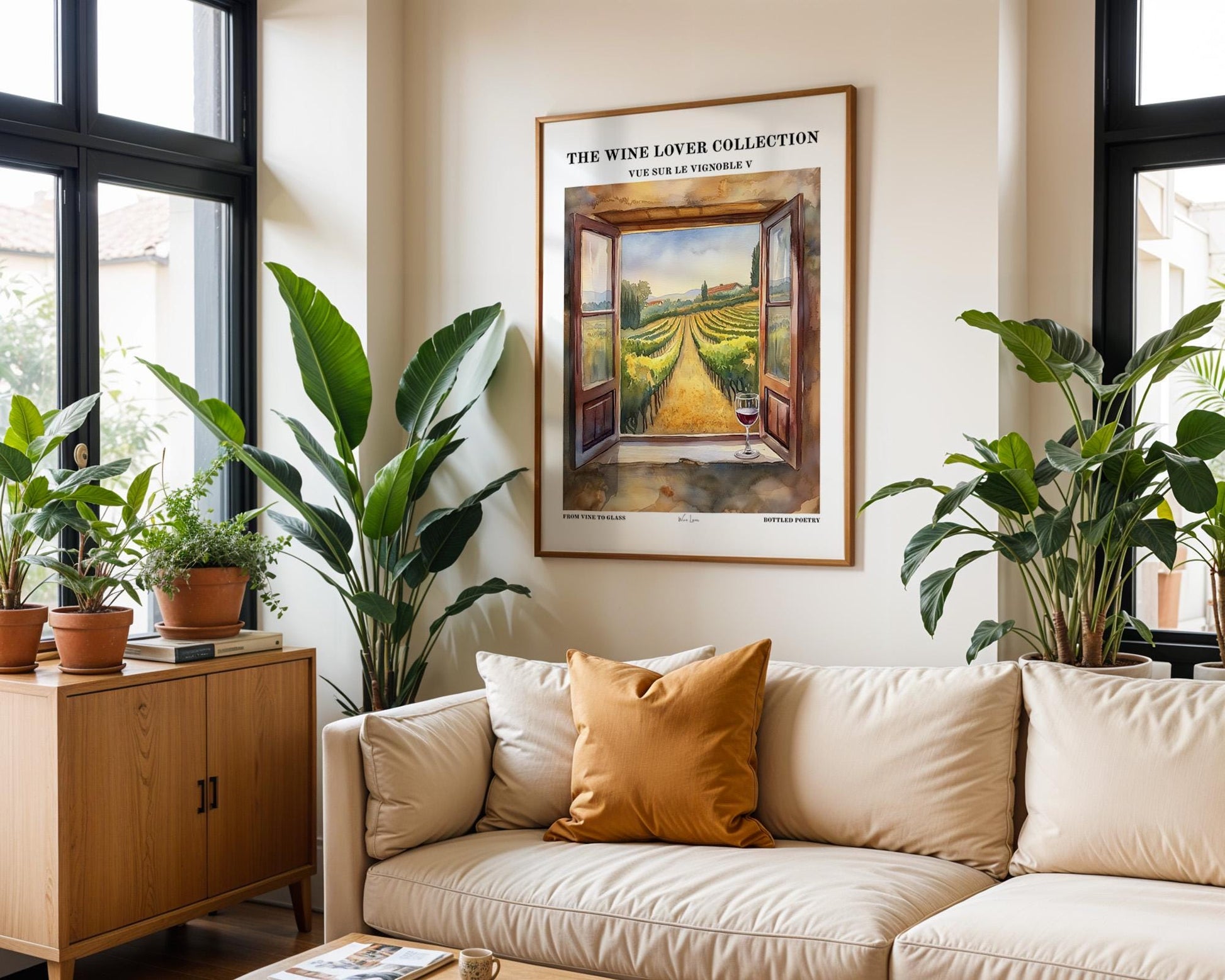 Kitchen Wall Art | Vineyard Wall Art
