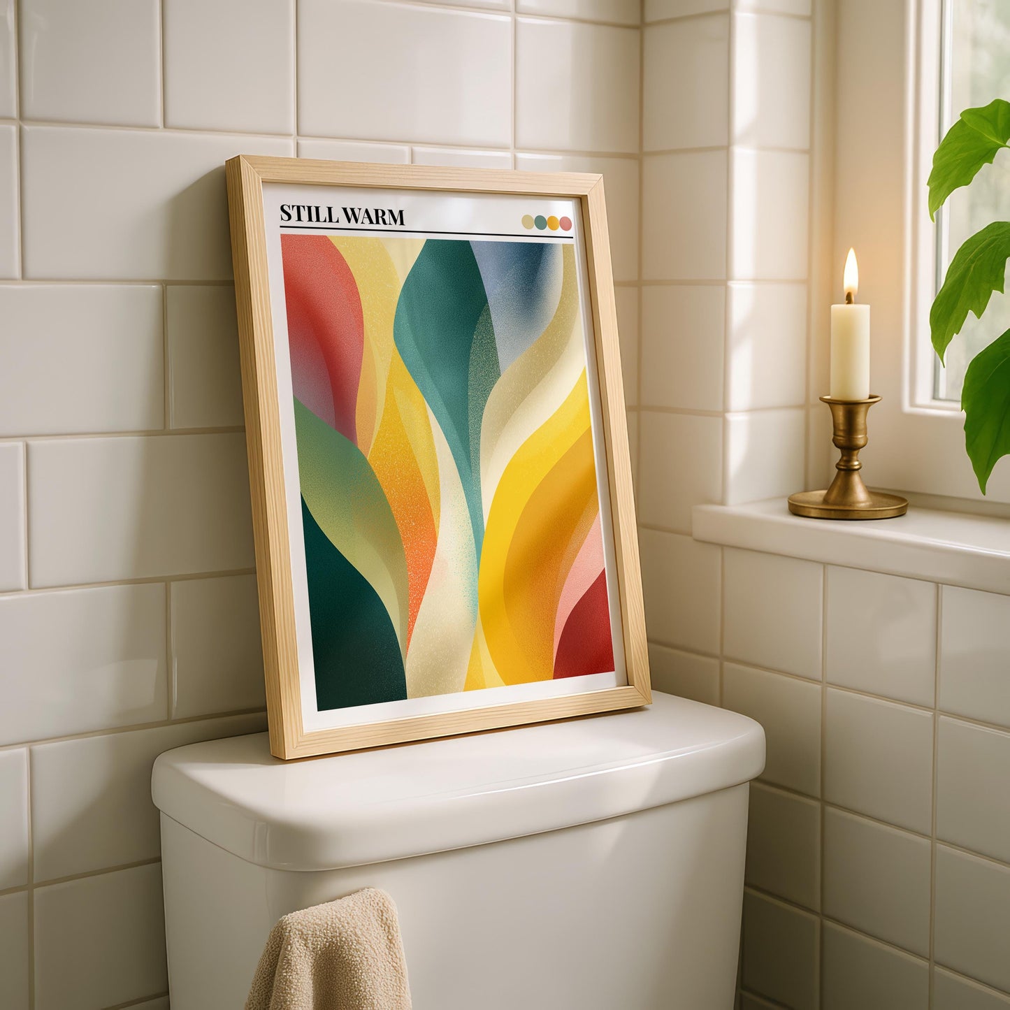 Bathroom Wall Art | Maximalist Wall Art Print