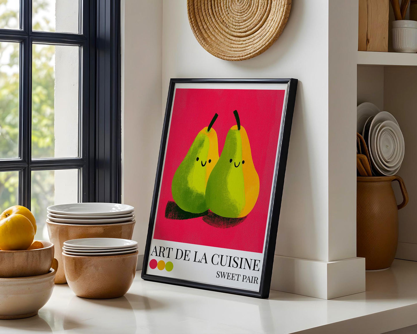 Kitchen Wall Art | Pear Wall Art