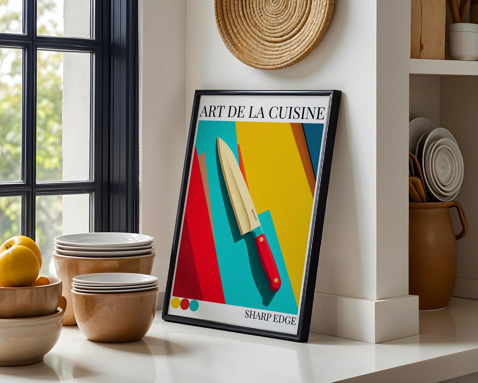 Kitchen Wall Art | Vibrant Food Artwork Print