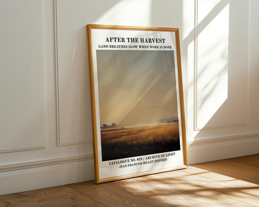 Gallery Wall Art | Harvest Landscape Poster