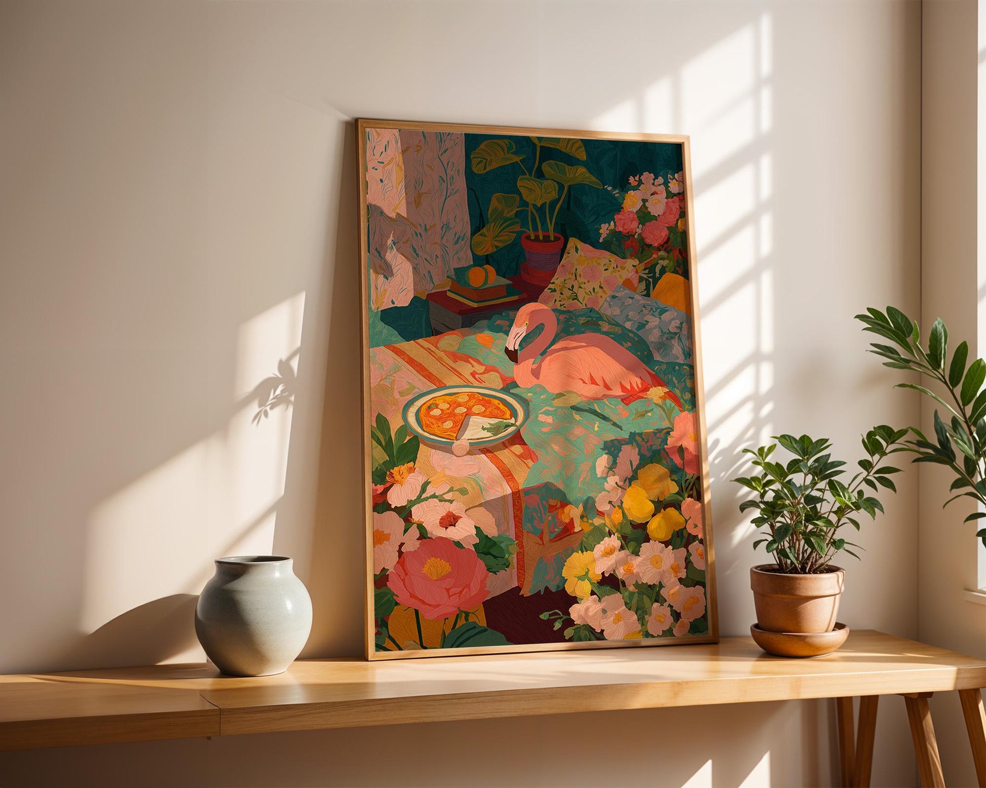 Dopamine Decor | Flamingo Pink Poster