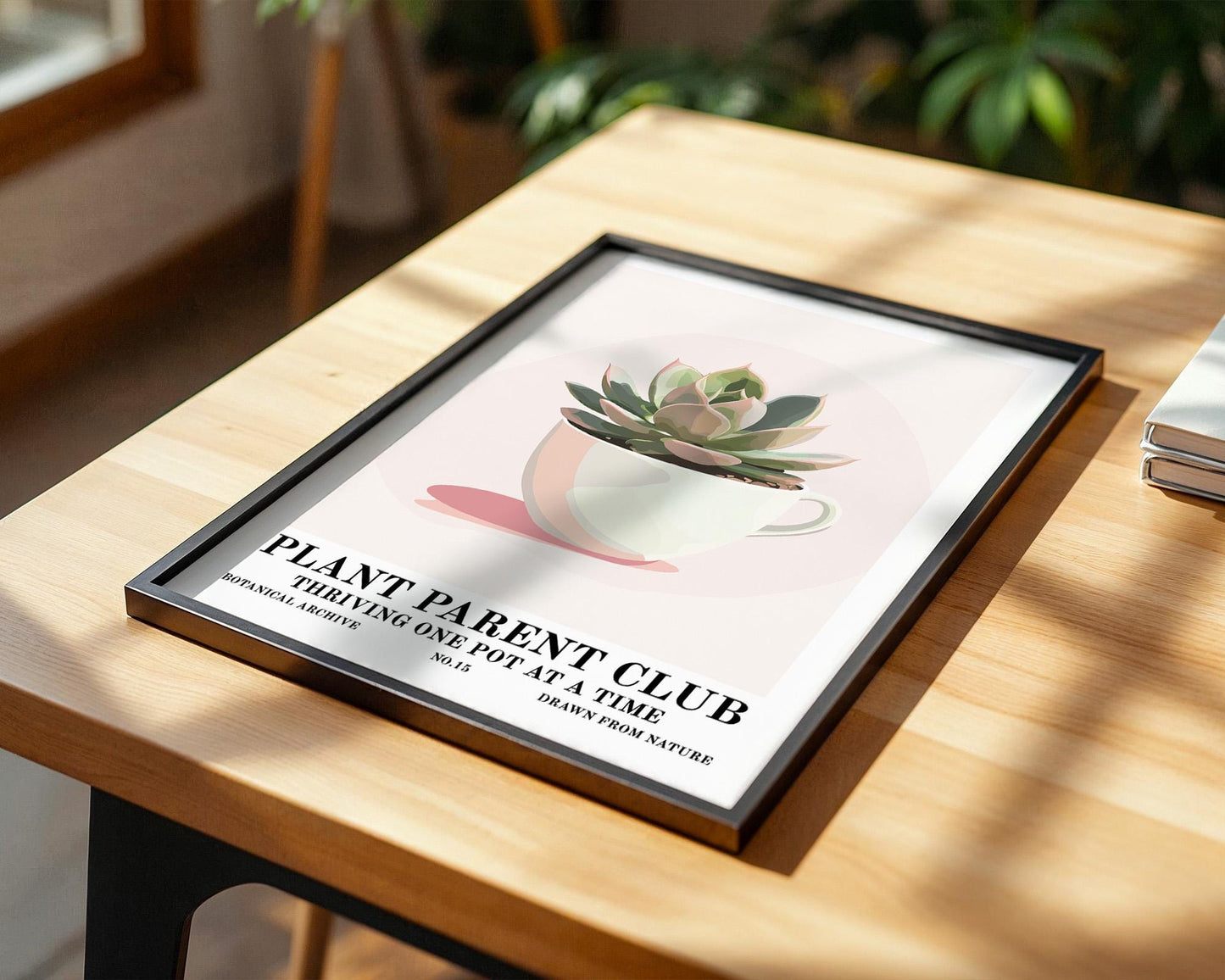 Flower Wall Decor | Minimalistic Plant Decor