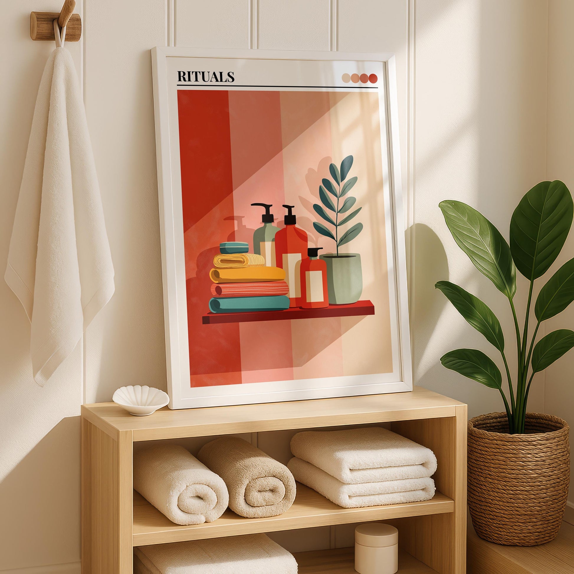 Bathroom Wall Art | Bold Maximalist Print