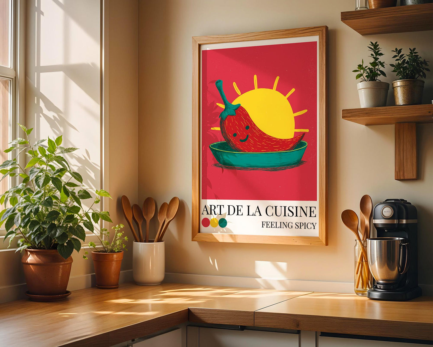 Kitchen Wall Art | Chili Wall Art